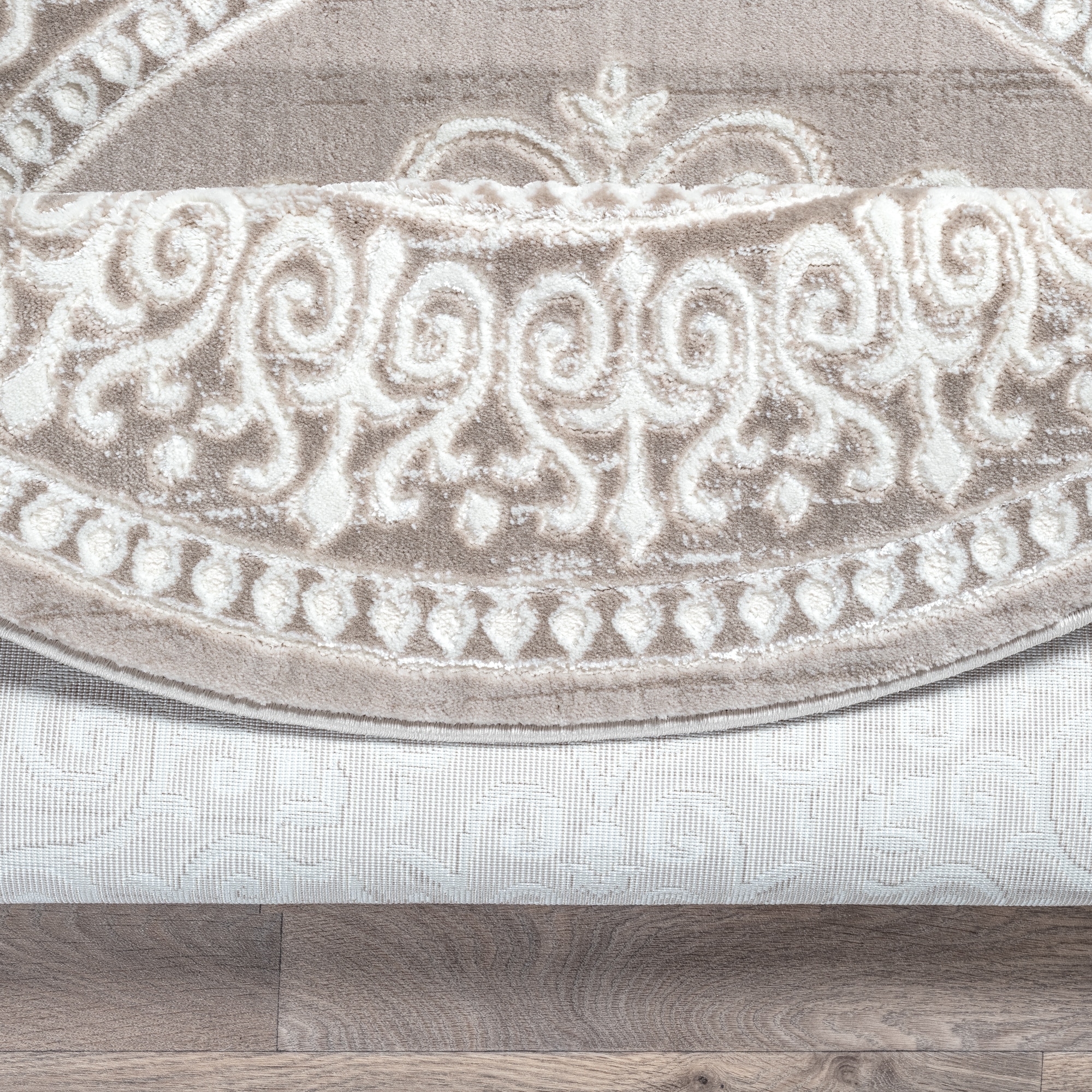 Sanat Teppich »Harmony 3204 , auch als Läufer« rund 12 mm Höhe Wohnzimmer, Kurzflor, moderne Orient Optik, Schlafzimmer