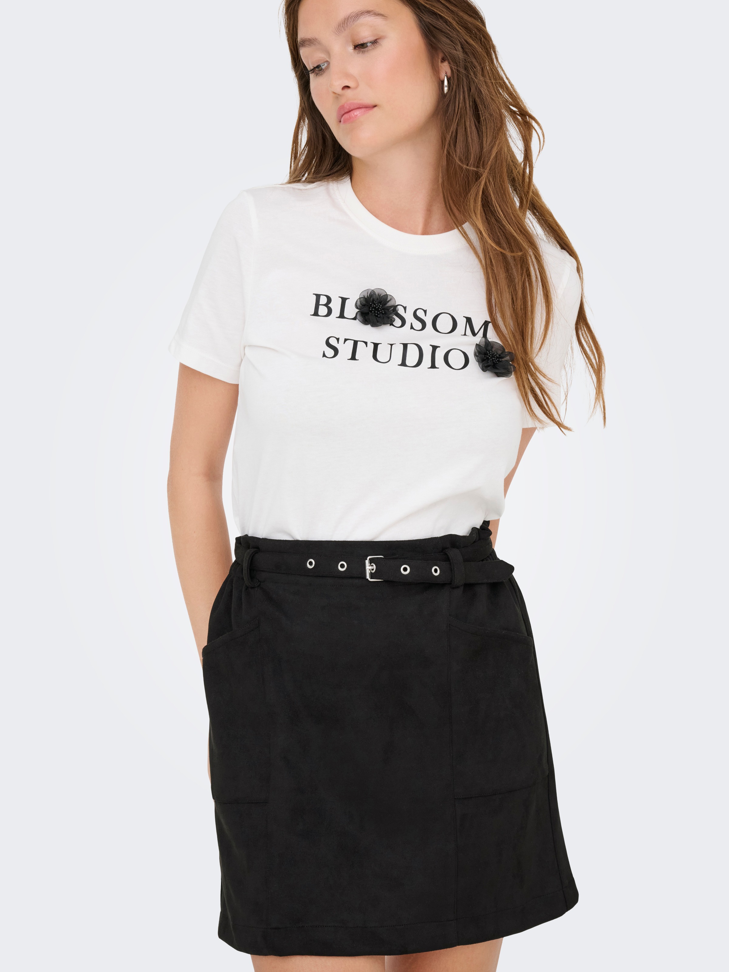 ONLY Minirock »ONLDIANE HEIDI LIFE FAUX SUEDE SKIRT OTW«