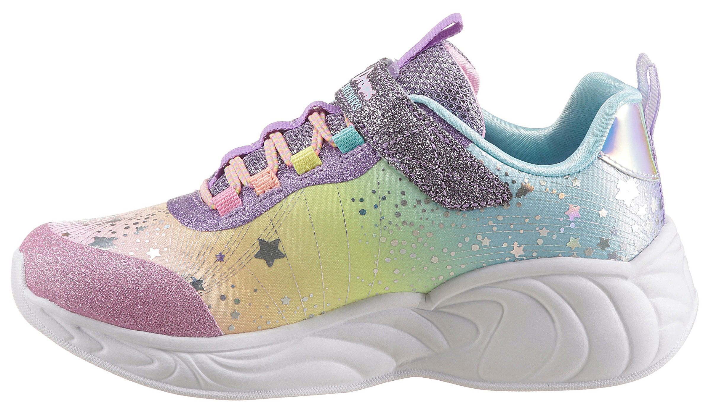 Skechers Kids Sneaker »UNICORN DREAMS«, mit Blinkfunktion, Freizeitschuh, Halbschuh, Schnürschuh