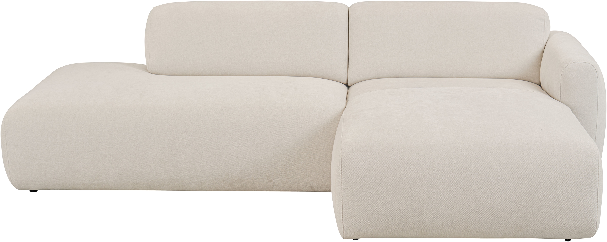 andas Ecksofa »Myrland«, Breite 222 cm, Chenille, Easy Clean Stoff, mit Kaltschaum