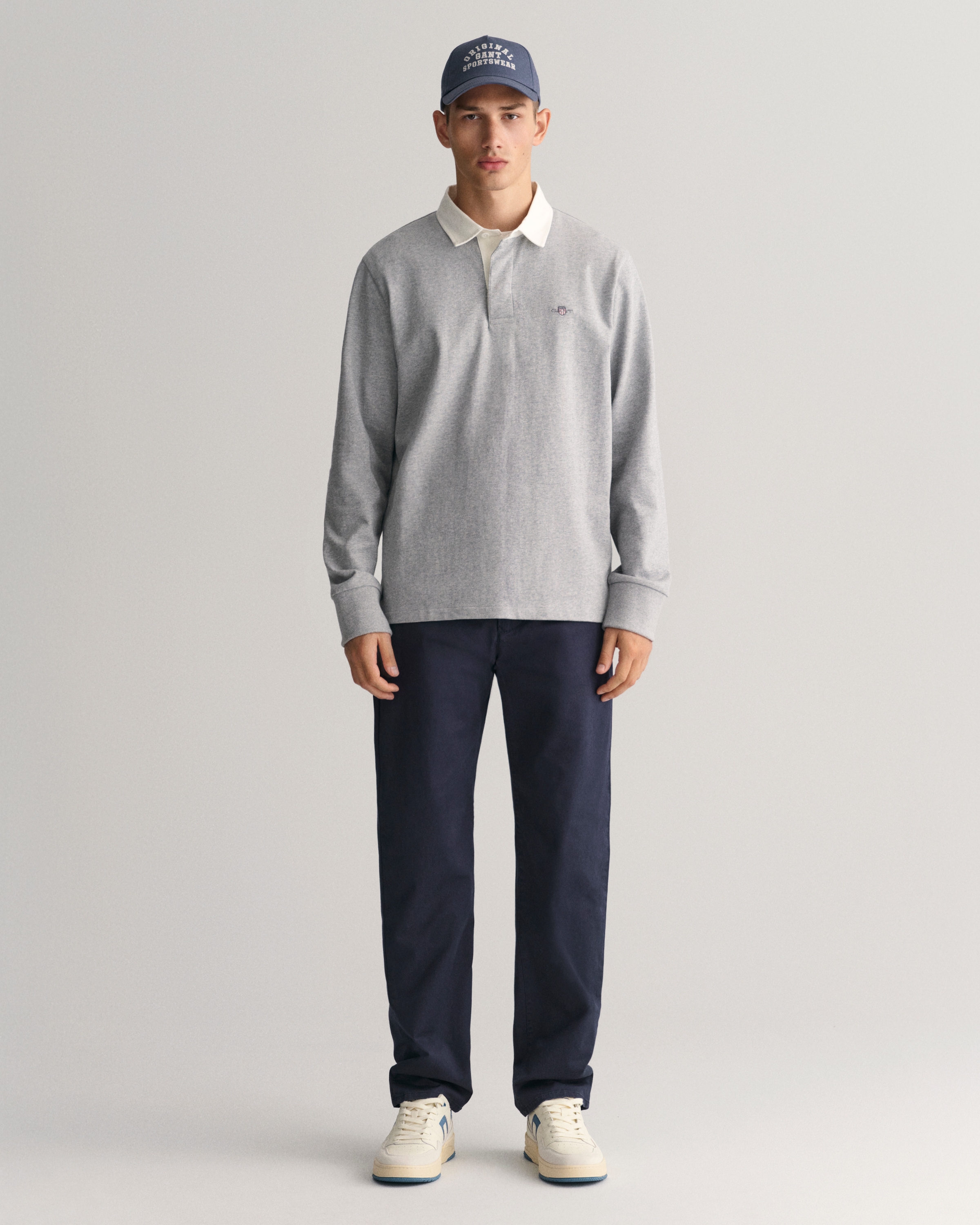 Gant Chinohose »REGULAR TWILL CHINOS«, Regumit gefütterten Seitentaschen
