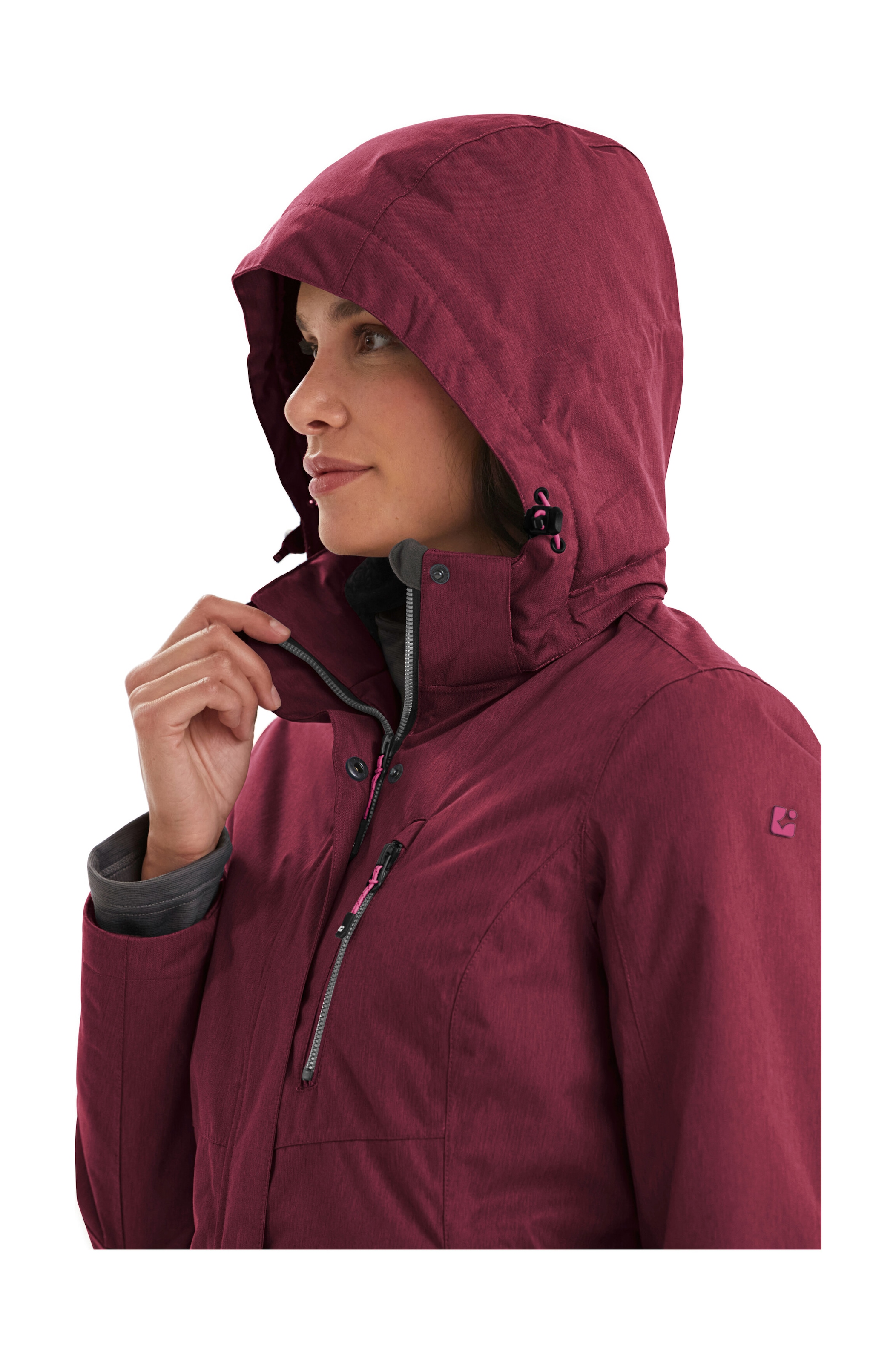 Killtec Outdoorjacke »Nira«, Wasser- und winddichte Jacke, atmungsaktiv, abnehmbare Kapuze