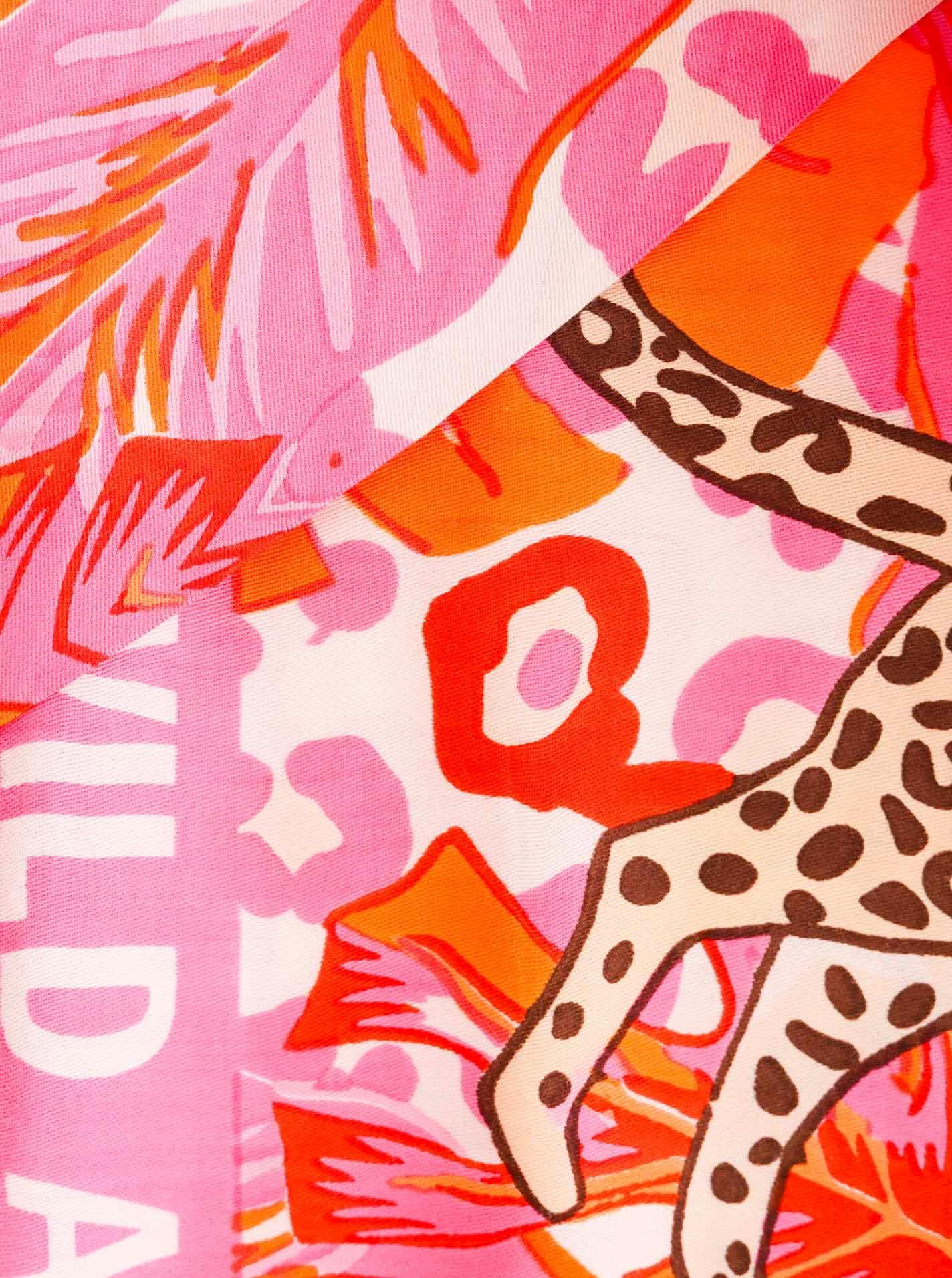 Zwillingsherz Modetuch »"Jungle Leopard"«, mit Leopardenprint und Tasseln