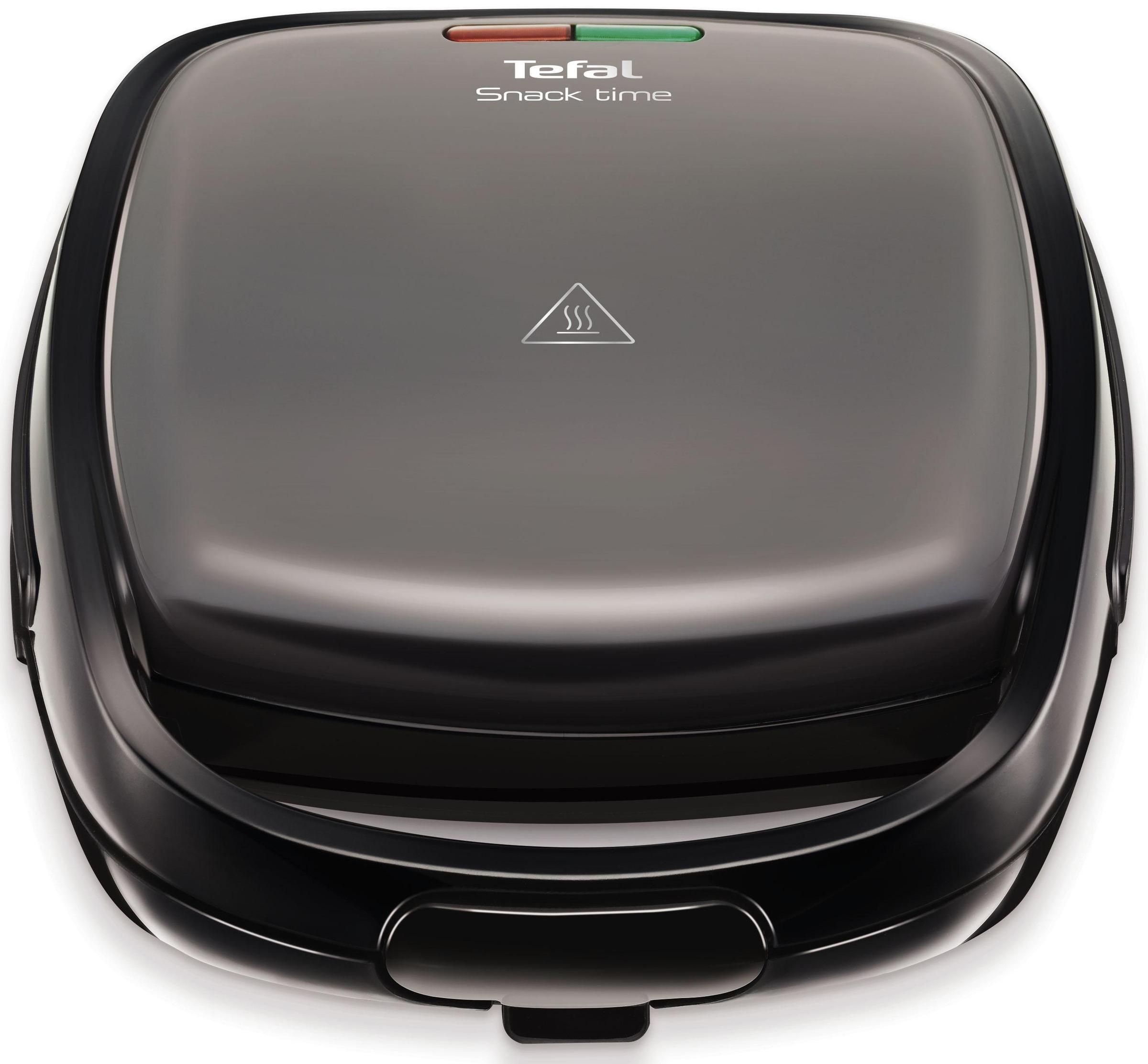 Tefal 2-in-1-Sandwichmaker »SW341B«, 700 W, 2 herausnehmbare, antihaftbeschichtete Plattensets inklusive