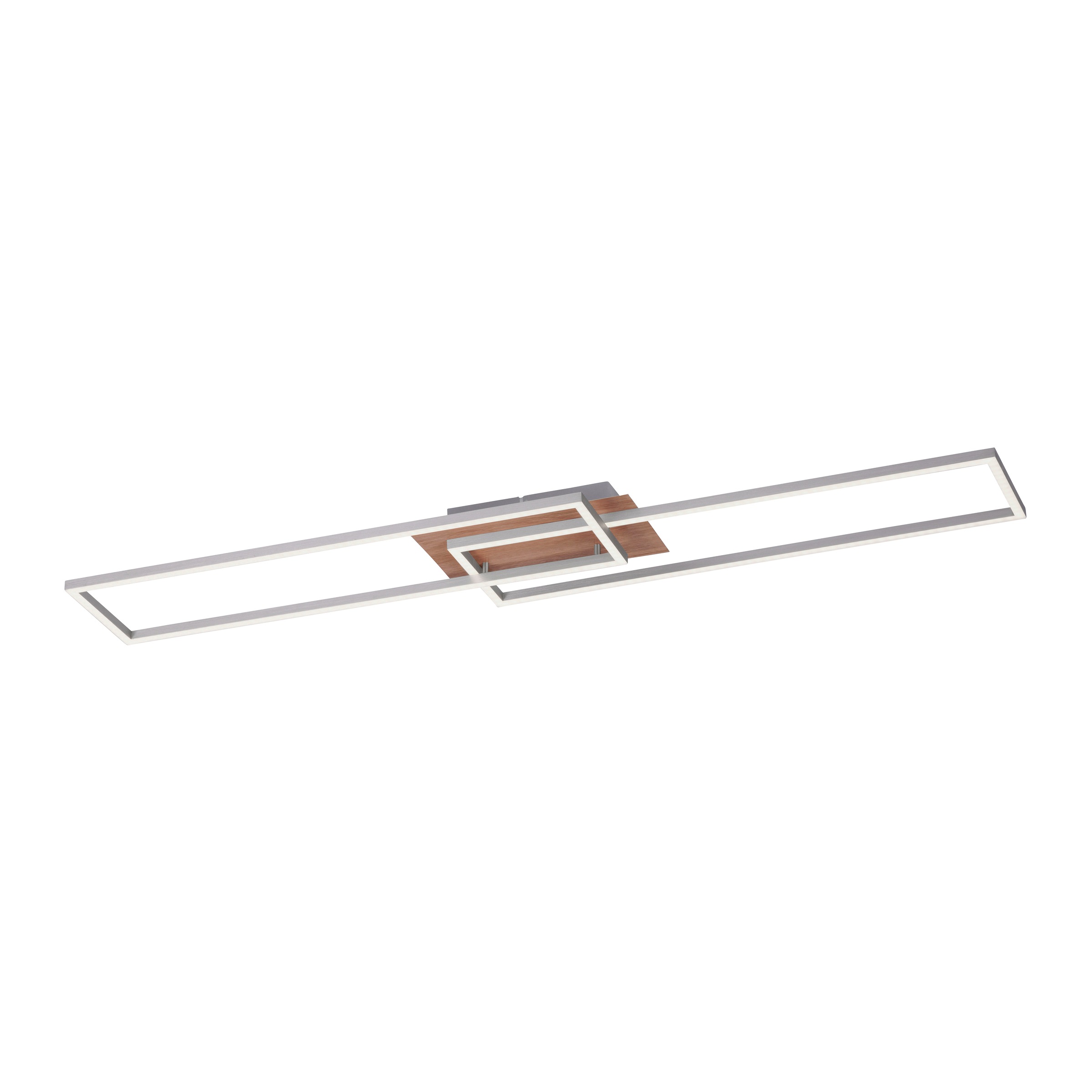 JUST LIGHT LED Deckenleuchte »IVEN«, 2 flammig, Leuchtmittel LED-Board | LED fest integriert, dimmbar über Fernbedienung