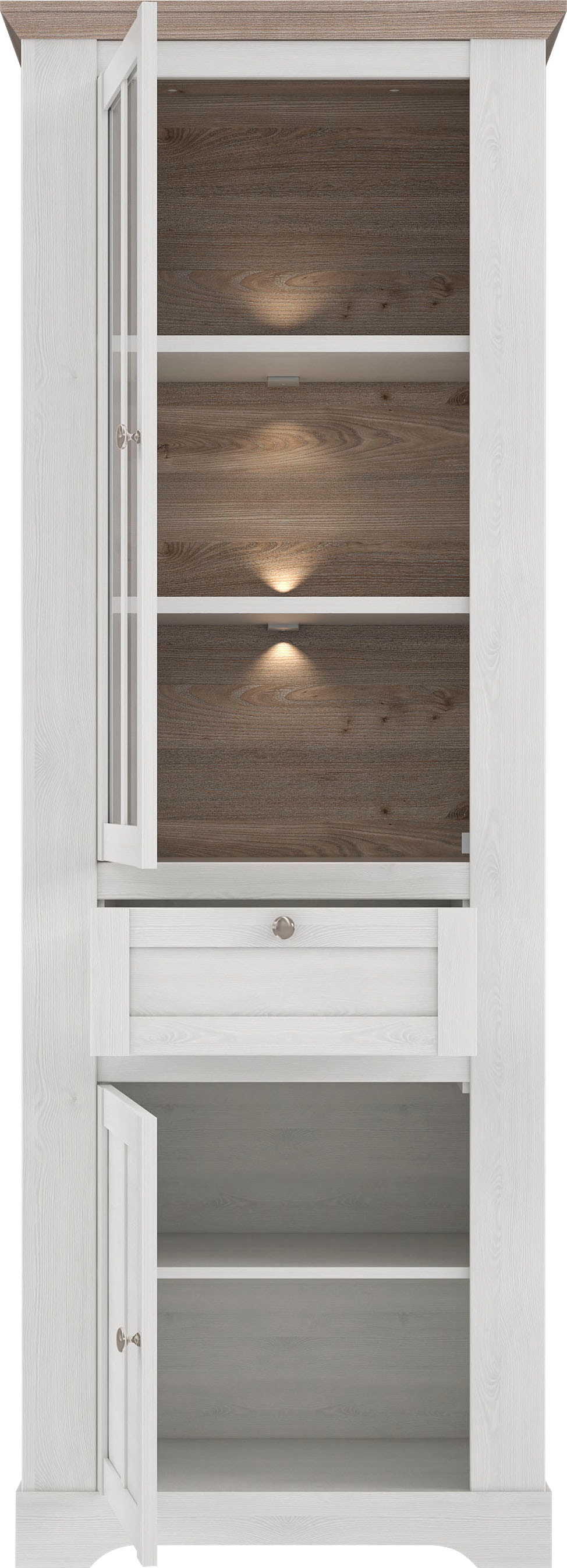 FORTE Vitrine »Iloppa«, Höhe ca. 209 cm
