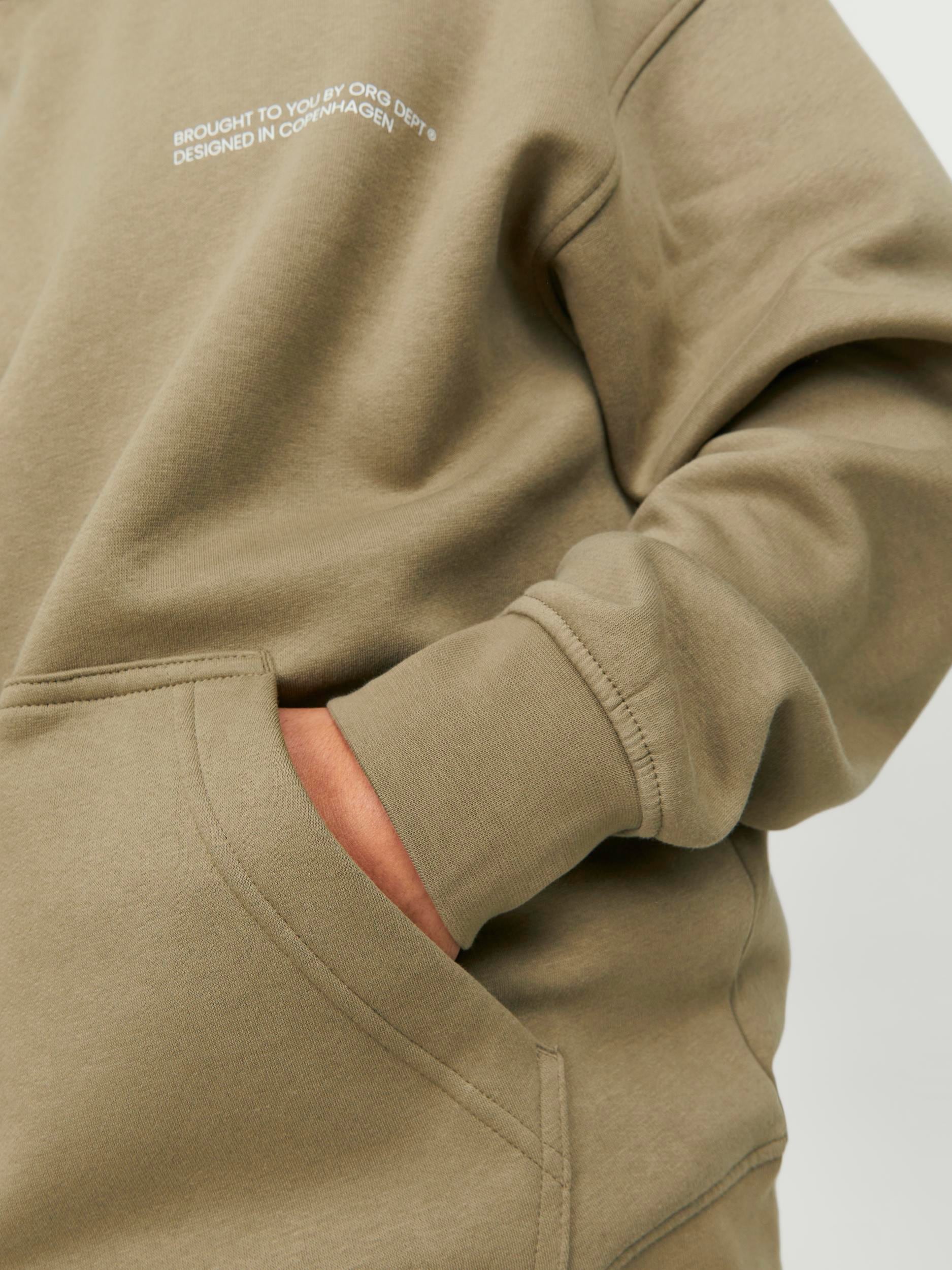 Jack & Jones Kapuzensweatshirt »JORVESTERBRO BACK SWEAT HOOD SN«