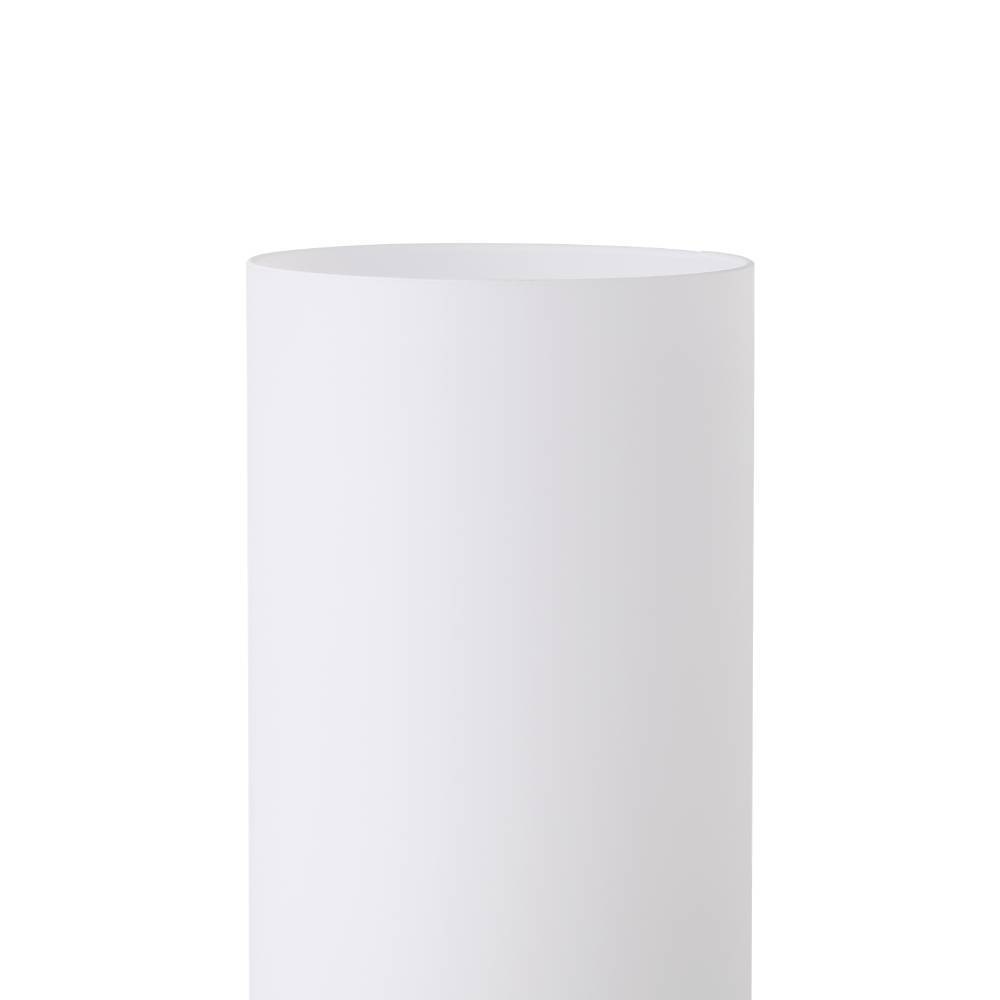 EGLO Tischleuchte »DAMASCO 1 Tischlampe, weiß-chrom, exkl.Leuchtmittel, Schalter am Kabel«, 1 flammig, Leuchtmittel E27 | Leuchtmittel wechselbar-ohne Leuchtmittel, Nachttischlampe, Schreibtisch, Büro, elegant und zeitlos, 21,5x10cm