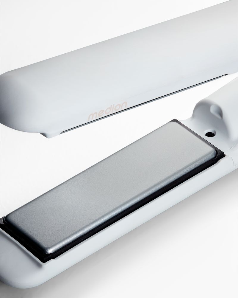 Medion® Glätteisen »HS2 (MD19865)«, Keramik-Turmalin, kabellos nutzbar, Flexible Styling-Platten, 5 regelbare Hitzestufen