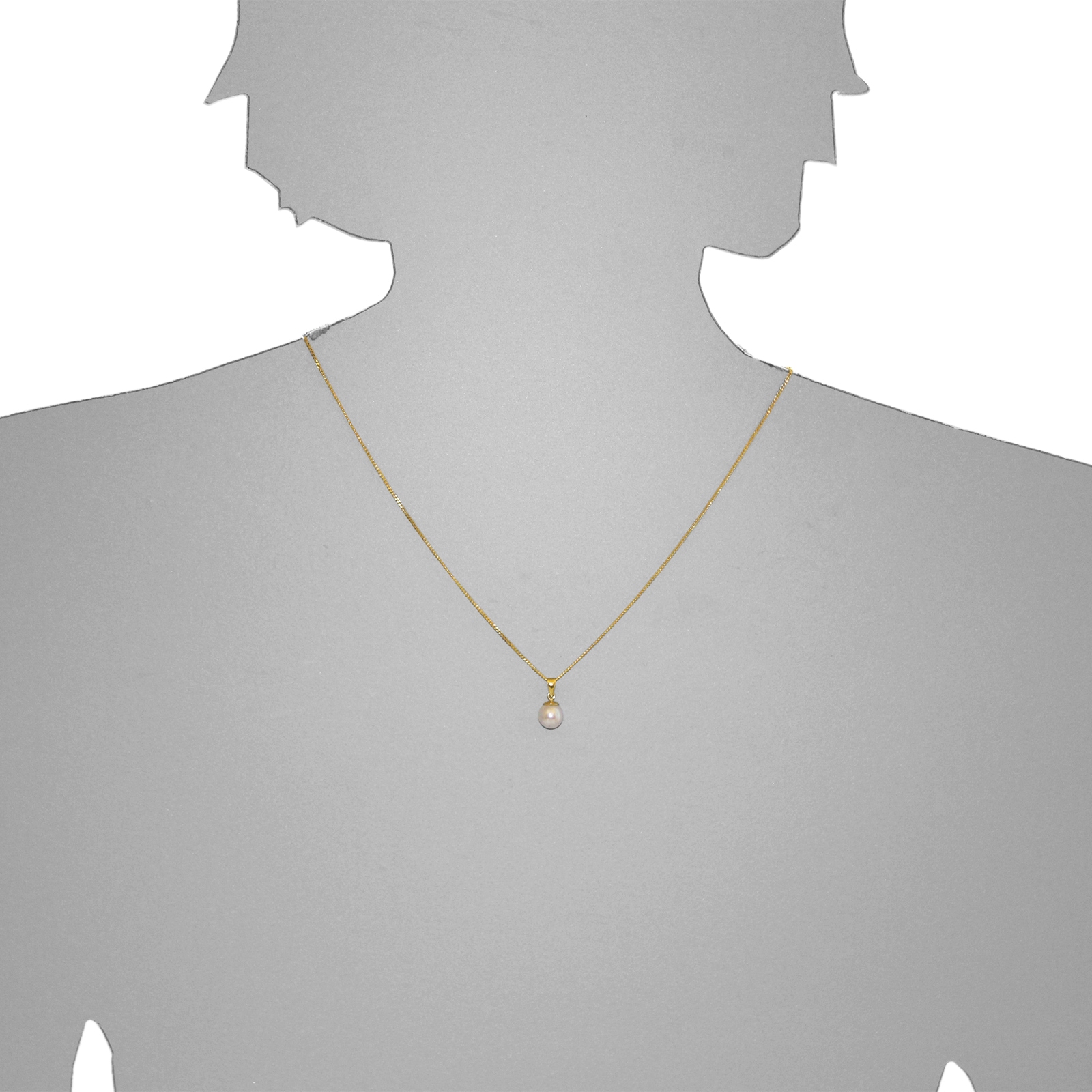 OSTSEE-SCHMUCK Kette mit Anhänger »Ostsee-Schmuck Kette mit Anhänger Ingrid 7«