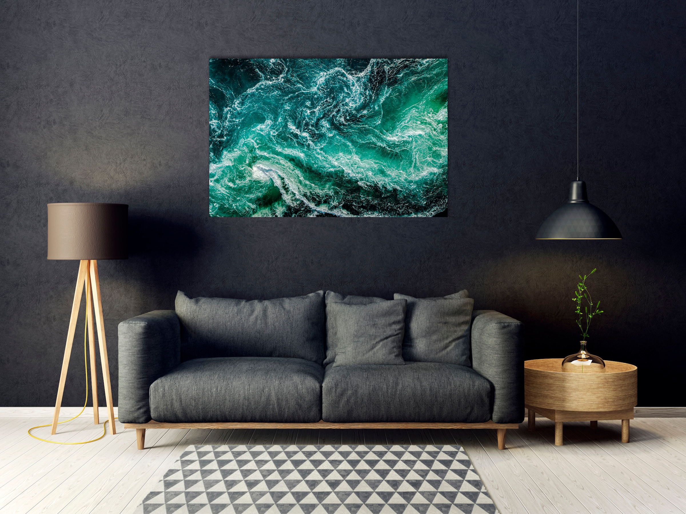 queence Acrylglasbild »Eyco«, Meer-Meer Bilder-Foto-Kunst-Natur, (1 St.), F günstig online kaufen
