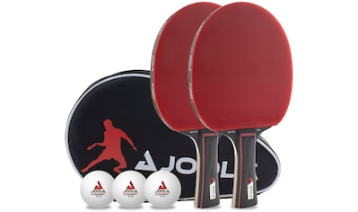 Tischtennisschläger »Tischtennis-Set Duo Pro«, (Set, 6 tlg., mit Bällen-mit Tasche)