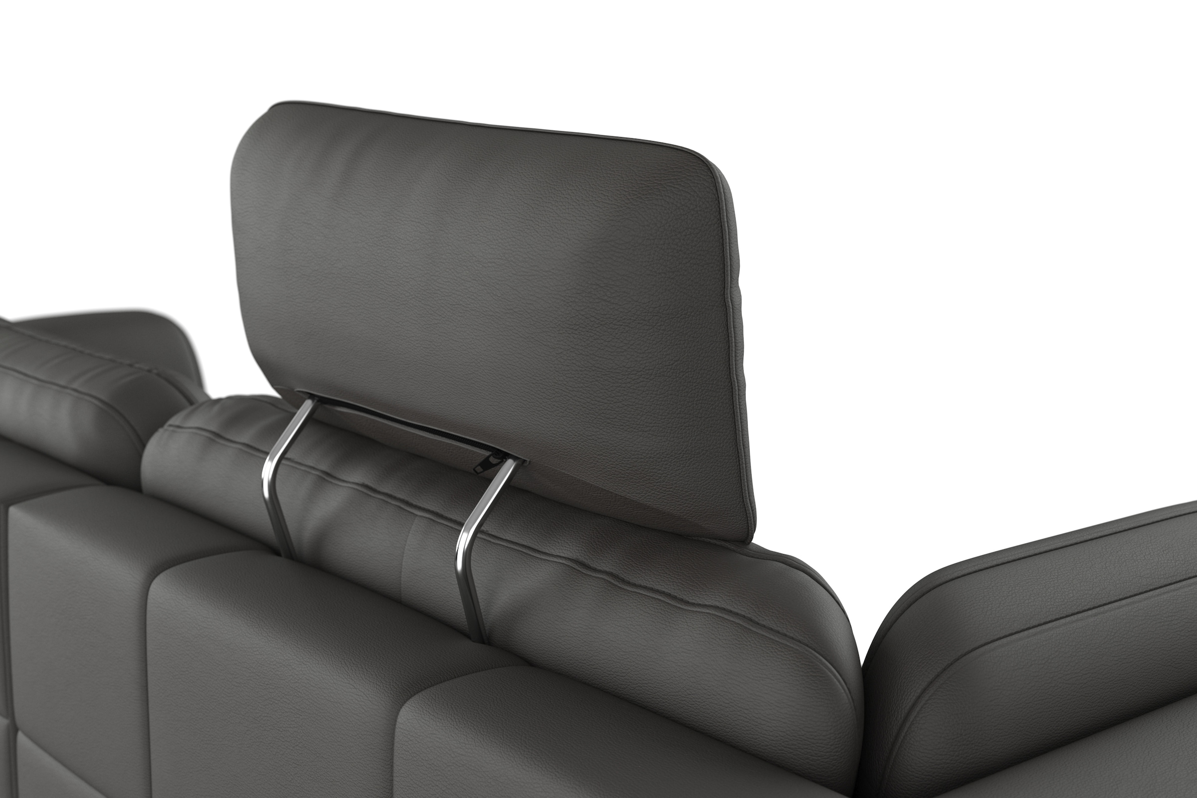 sit&more Ecksofa »Bendigo L-Form«, inklusive Sitztiefenverstellung, Bodenfreiheit 12 cm, in 2 Fußfarben