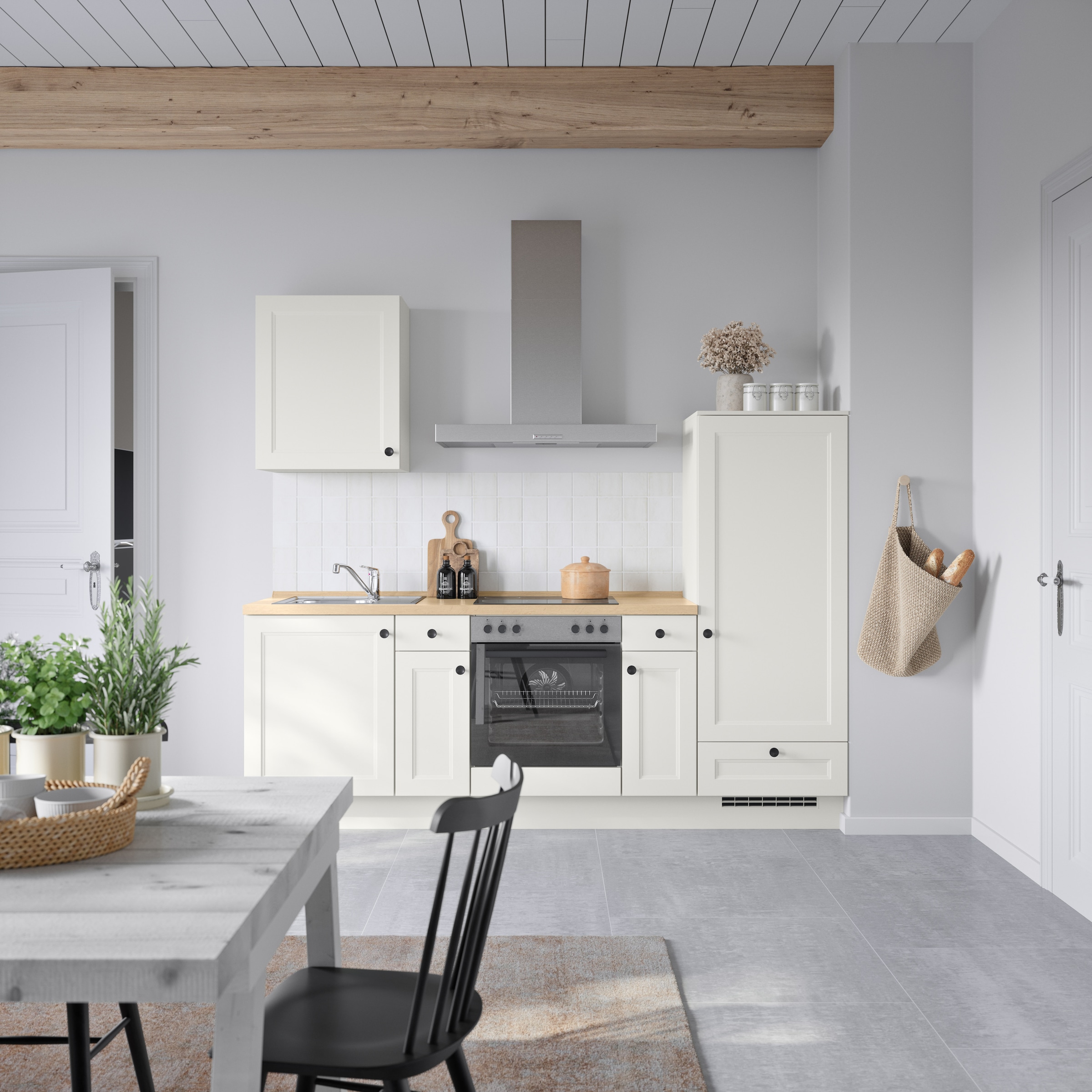 nobilia® Küchenzeile »"Cascada I"« vormontiert, Ausrichtung wählbar, Breite 240 cm, wahlw. mit E-Geräten