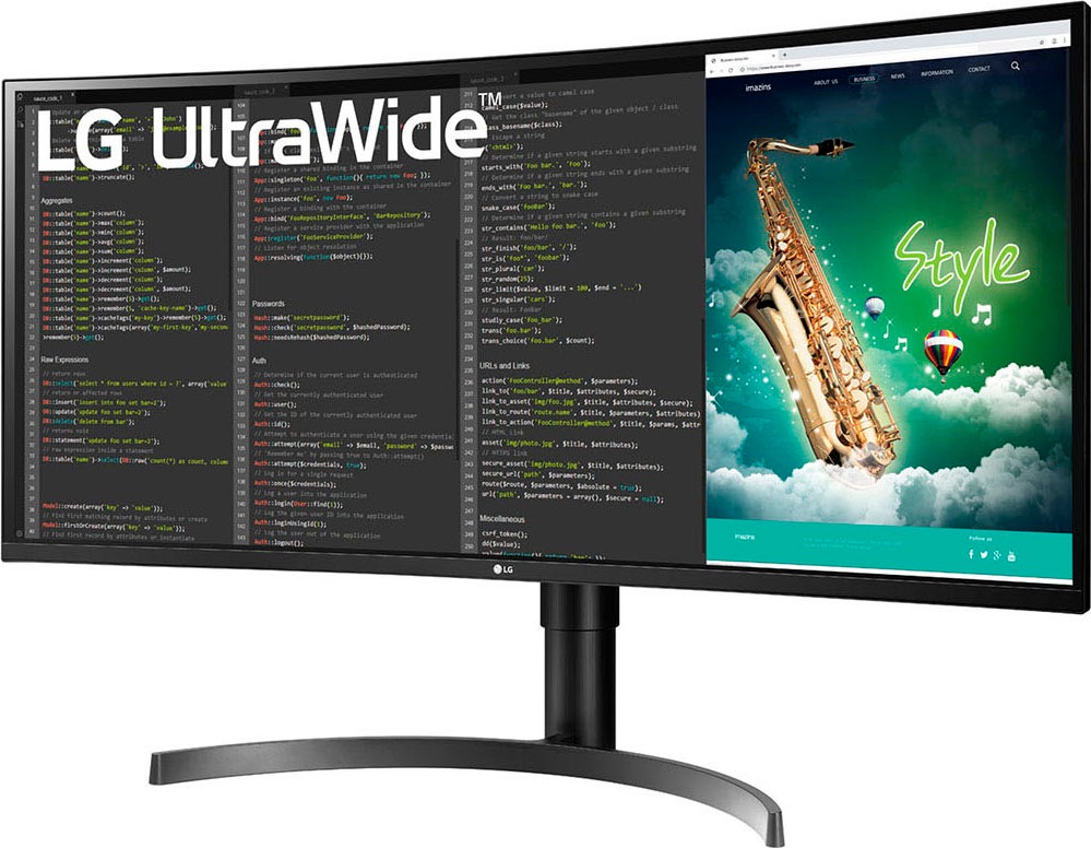 LG LCD-Monitor »35WN75CP«, 89 cm/35 Zoll, 3440 x 1440 px, UWQHD, 5 ms Reaktionszeit, 100 Hz