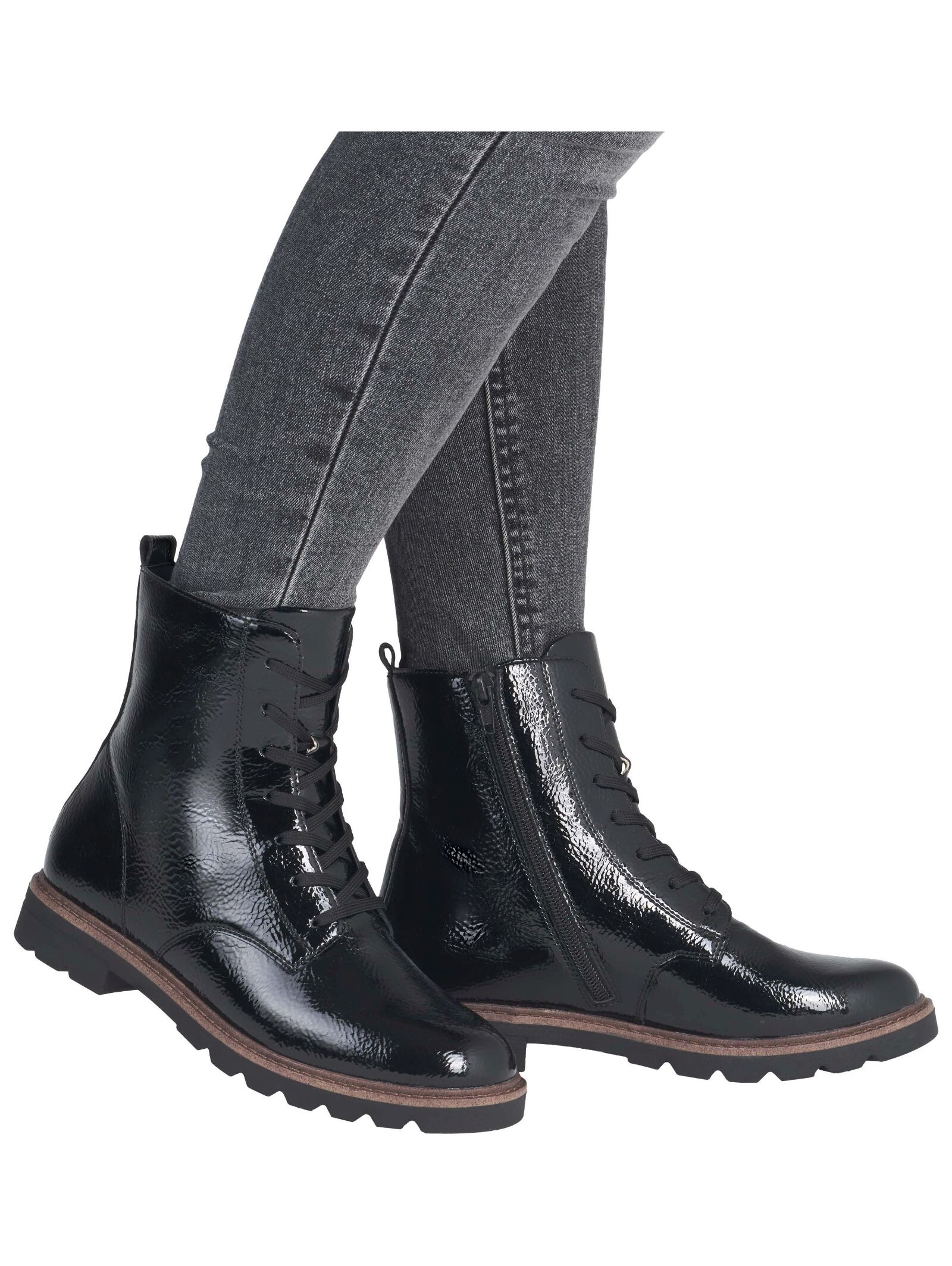 Remonte Schnürstiefelette »Remonte Stiefelette Lederimitat«