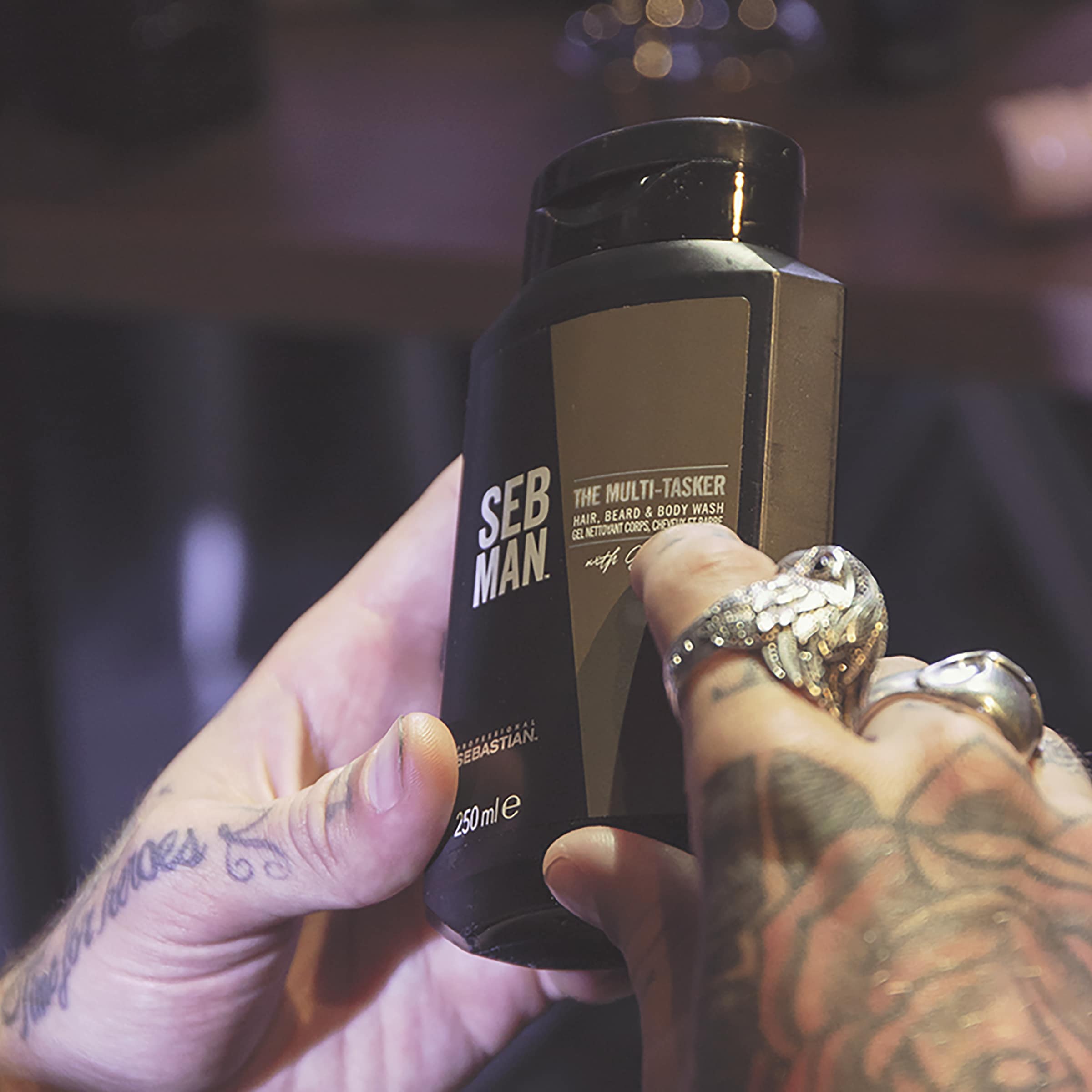 SEB Man Haarshampoo »SEB MAN THE MULTITASKER 3IN1 HAIR, BEARD & BODY WASH« Für Haar, Bart und Körper