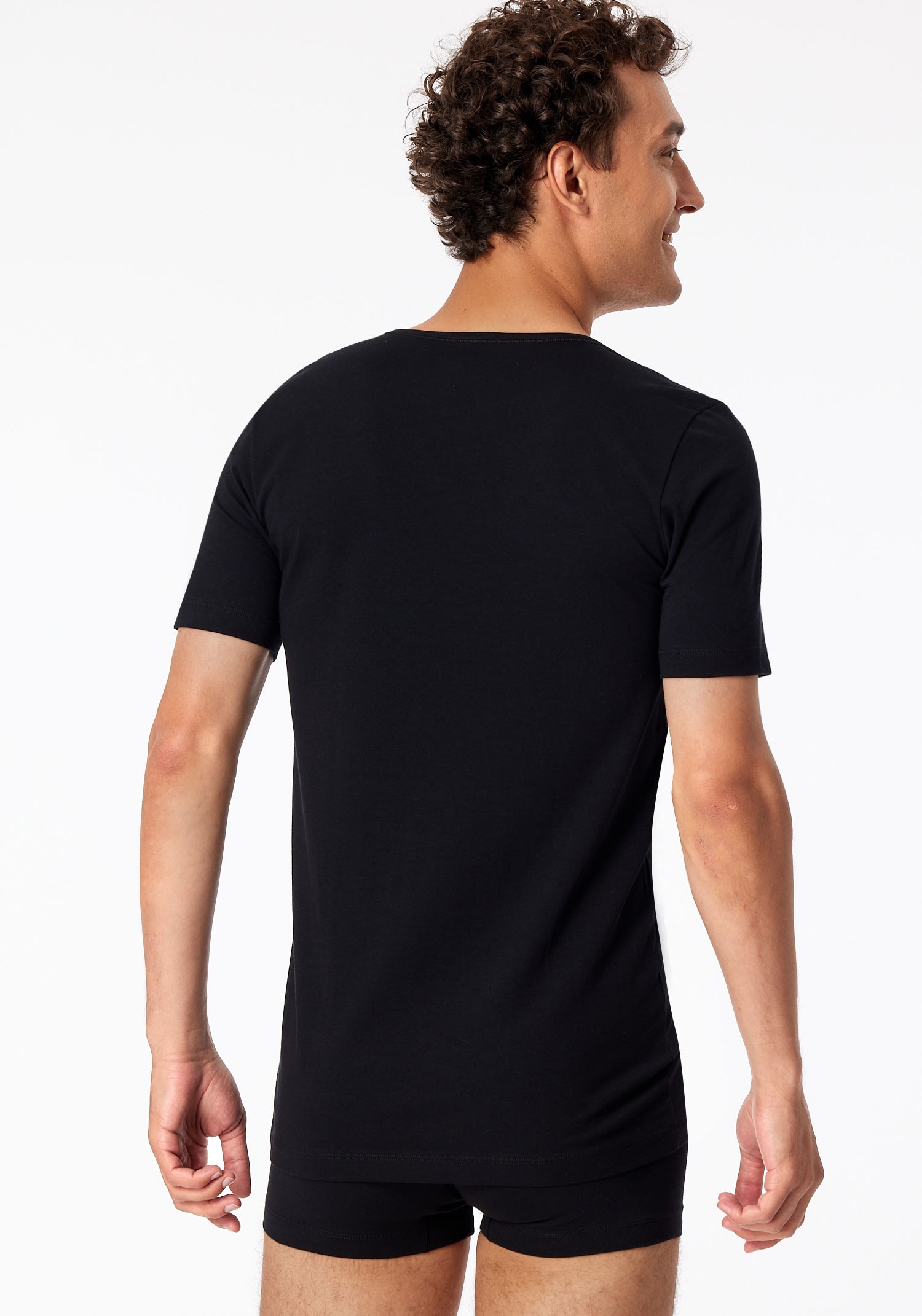Schiesser V-Shirt »"95/5"«, (2er-Pack), mit tiefem V-Ausschnitt