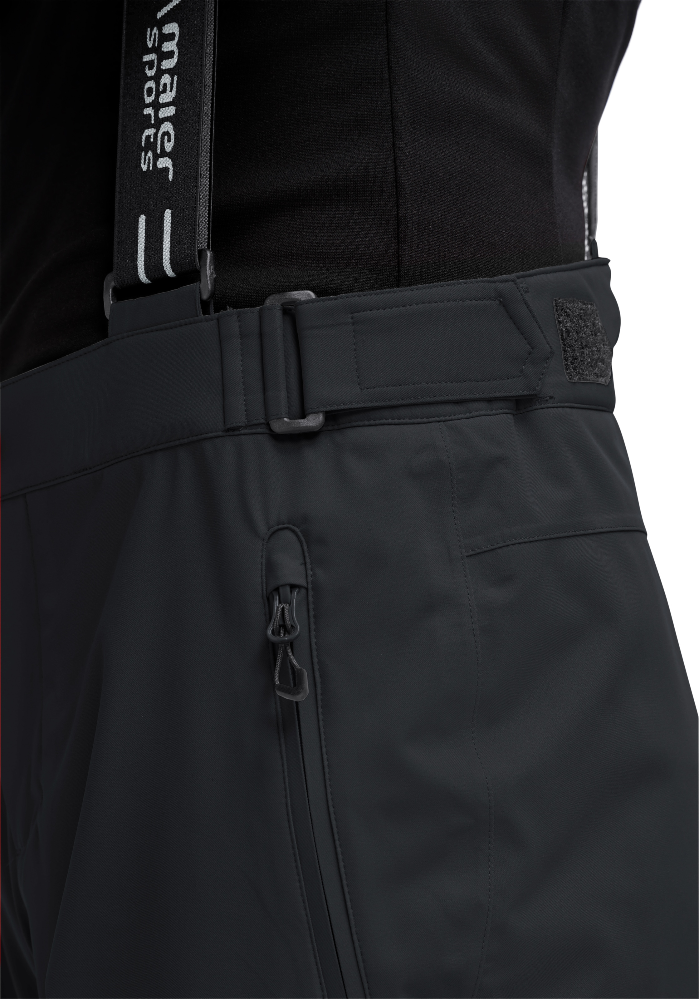 Maier Sports Skihose »Anton Light 2.0«, Herren Schneehose mit Hosenträgern, wind/wasserdicht, Regular Fit