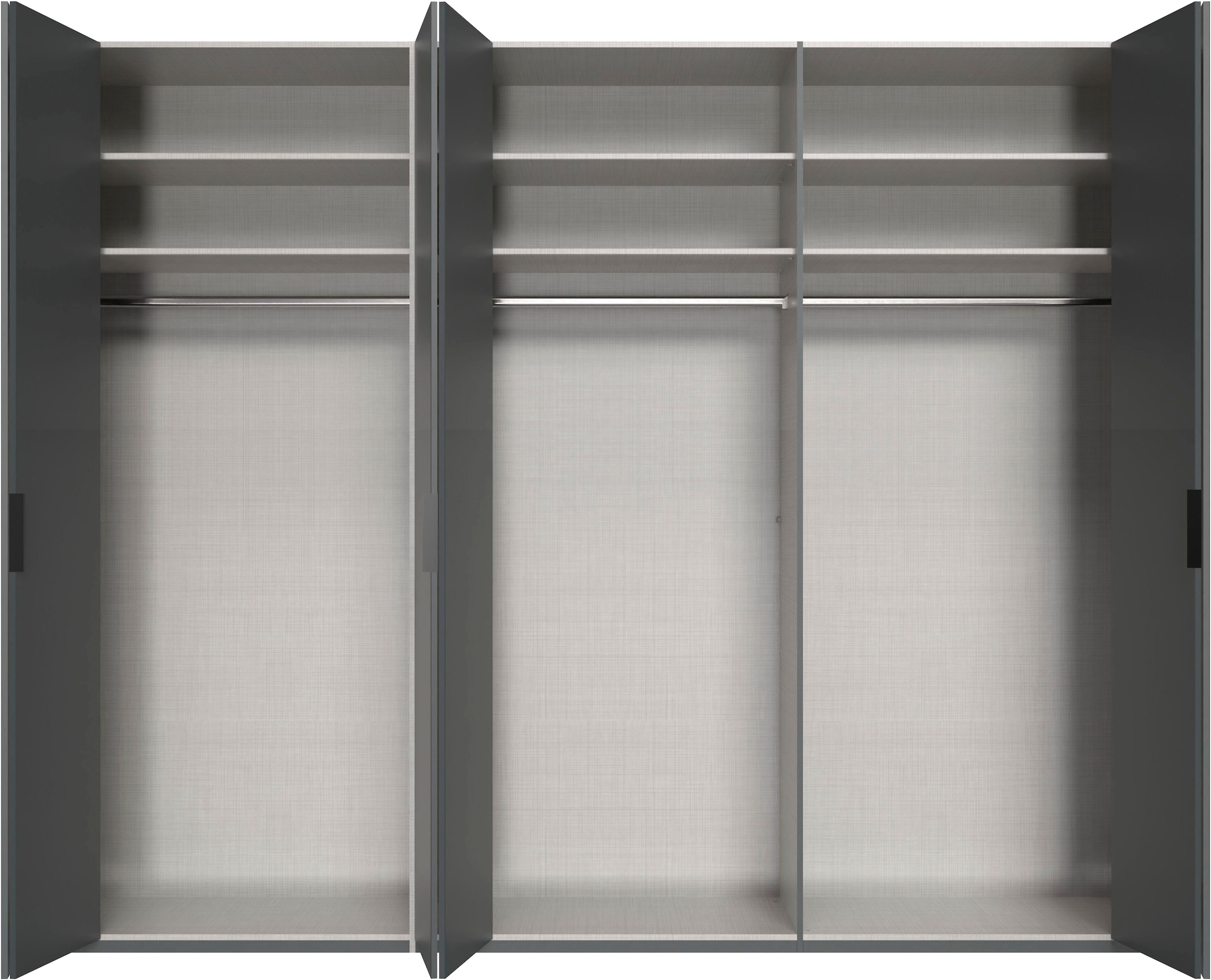 Wimex Kleiderschrank »Oxford by fresh to go, in 3 Breiten, Made in Germany«, (wahlweise mit oder ohne Spiegel), mit hochwertigen Falttüren für den perfekten Überblick