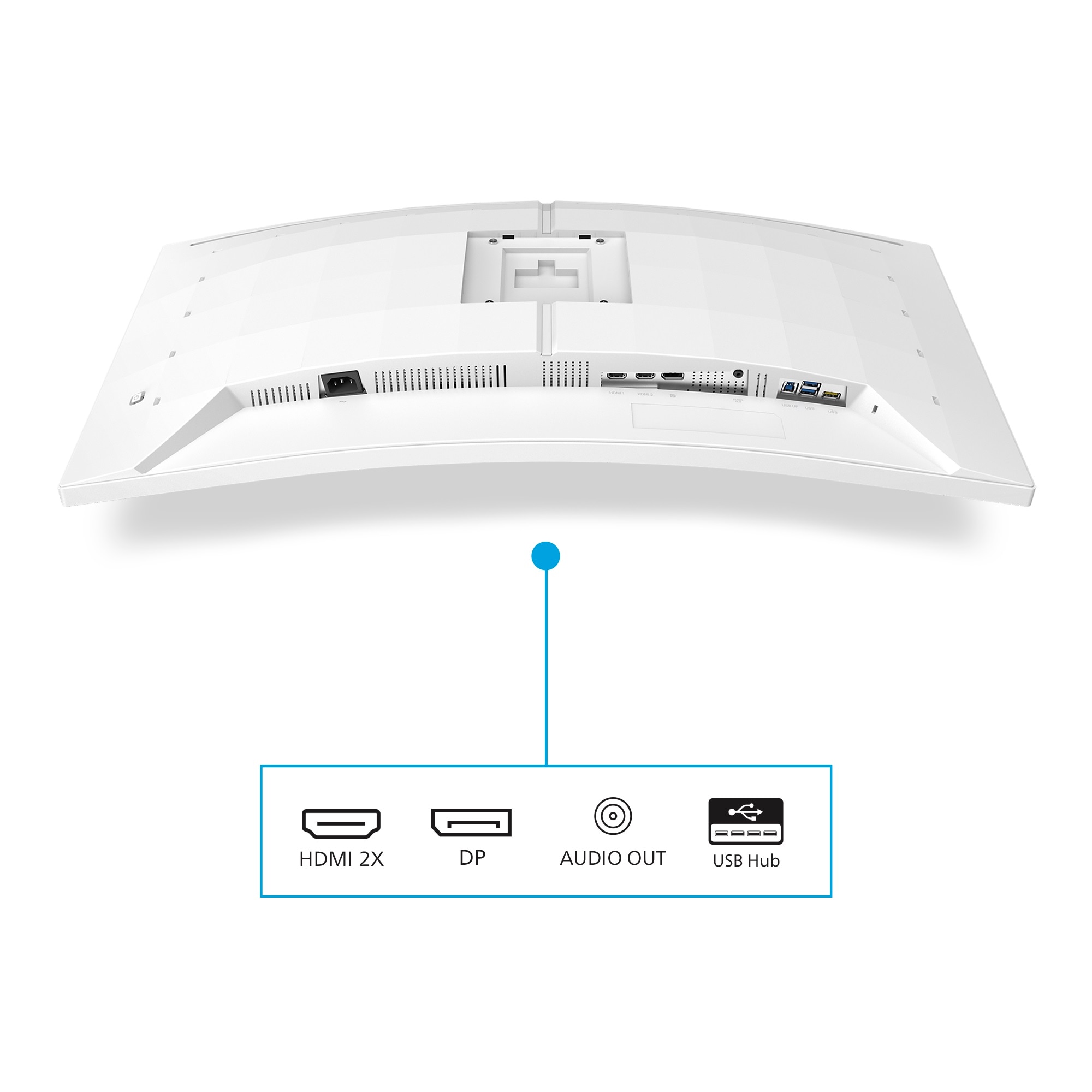Philips Curved-Gaming-LED-Monitor »34M2C5501A«, 86,4 cm/34 Zoll, 3440 x 1440 px, WQHD, 0,5 ms Reaktionszeit, 180 Hz, Höhe, Drehung, Neigung