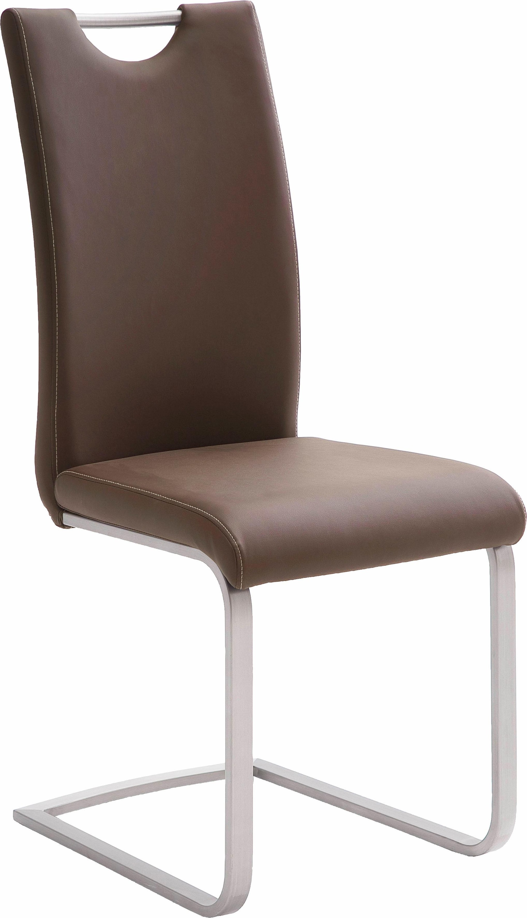 MCA furniture Freischwinger "Paulo", (Set), 4 St., Kunstleder, Stuhl belast günstig online kaufen