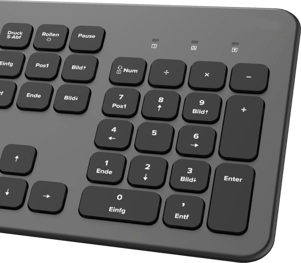 Hama Tastatur »Tastatur „KW-700“ Tastatur kabellos«