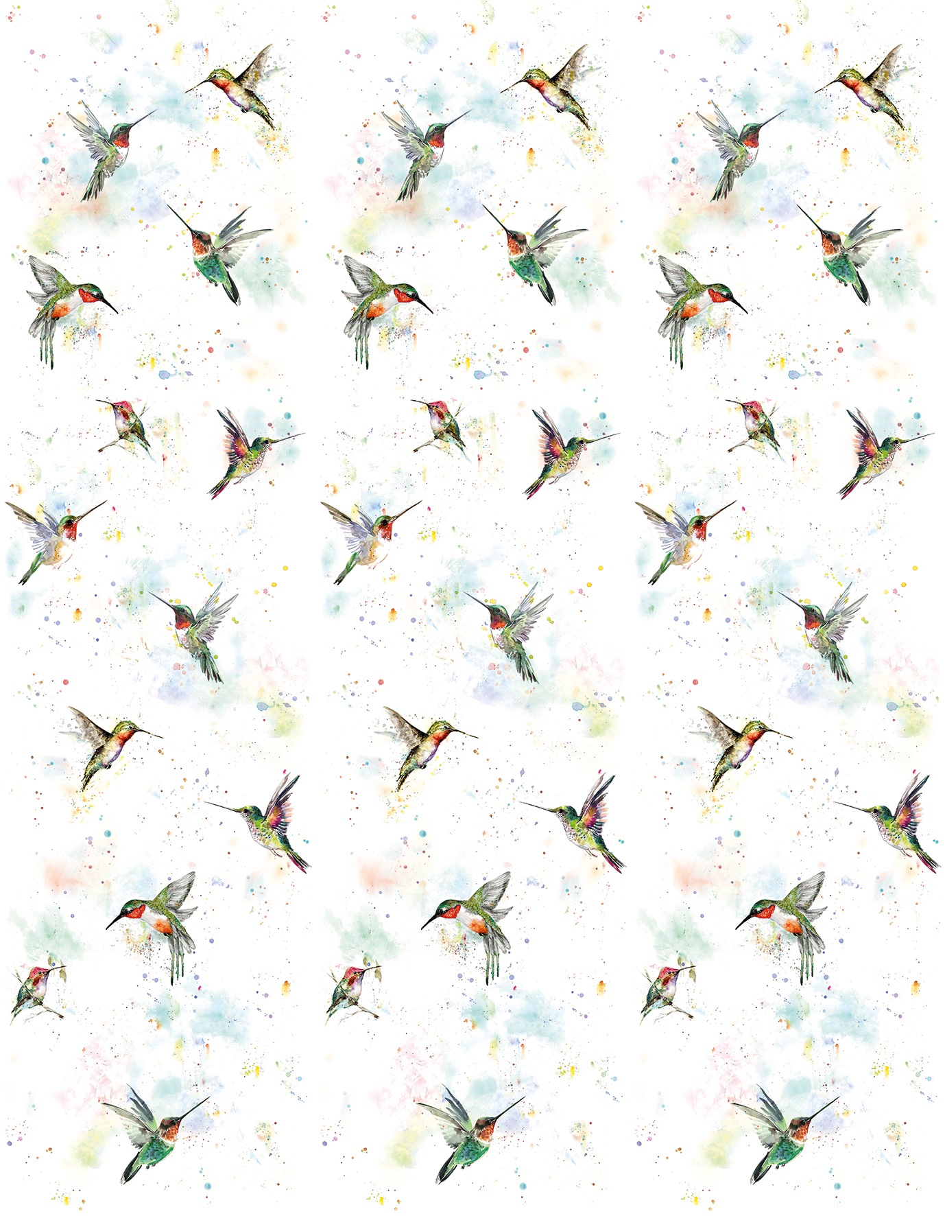 Marburg Vliestapete Kolibri Crushed-Optik Modern 270 cm x 210 cm Weiß günstig online kaufen