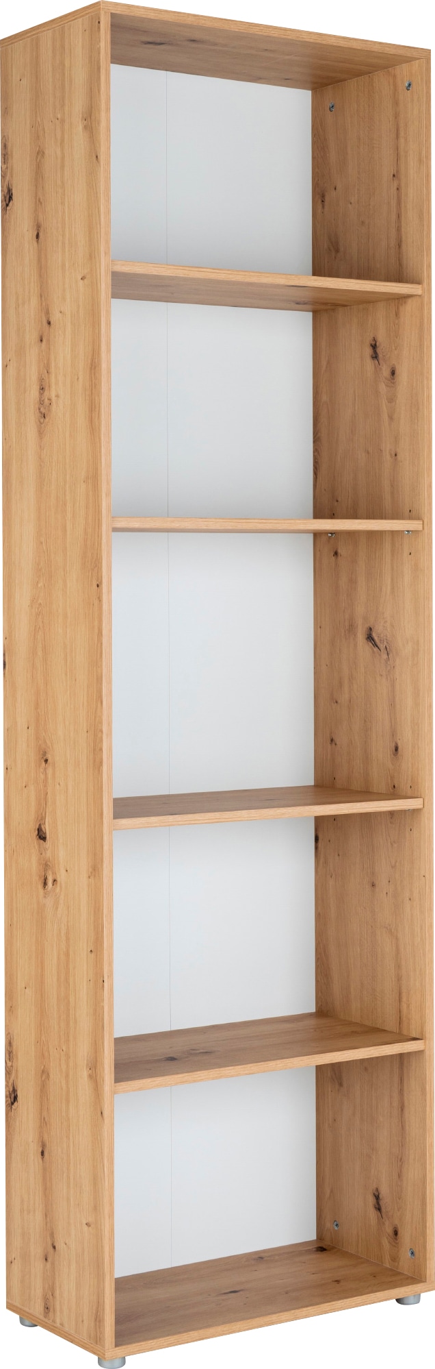 arthur berndt Jugendzimmer-Set »Alessio«, (Set, 5 tlg., Bett, Kleiderschrank, Schreibtisch, Standregal und TV-Lowboard.), mit Melamin-Oberfläche