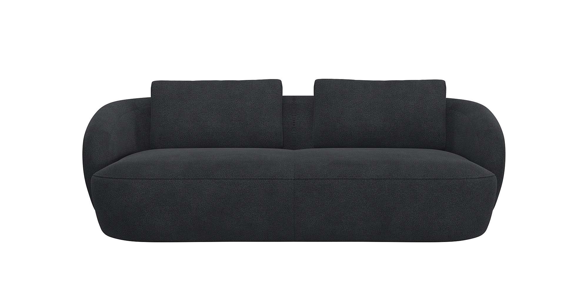 FLEXLUX 3-Sitzer »Torino, rund und bequem, Couch, Dreisitzer«, Modernes, or günstig online kaufen