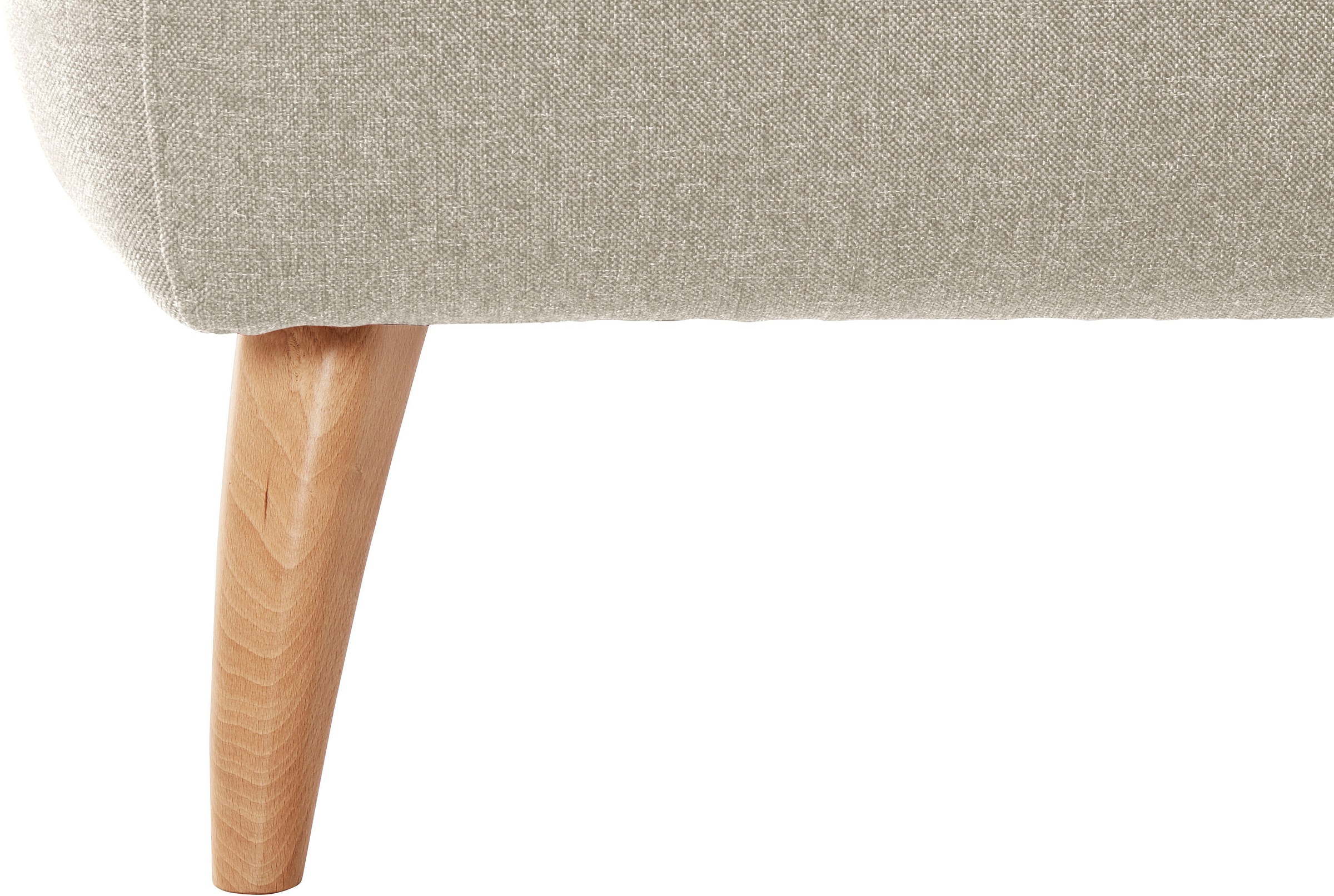 Home affaire Hocker »Baggio«, mit Holzfüßen