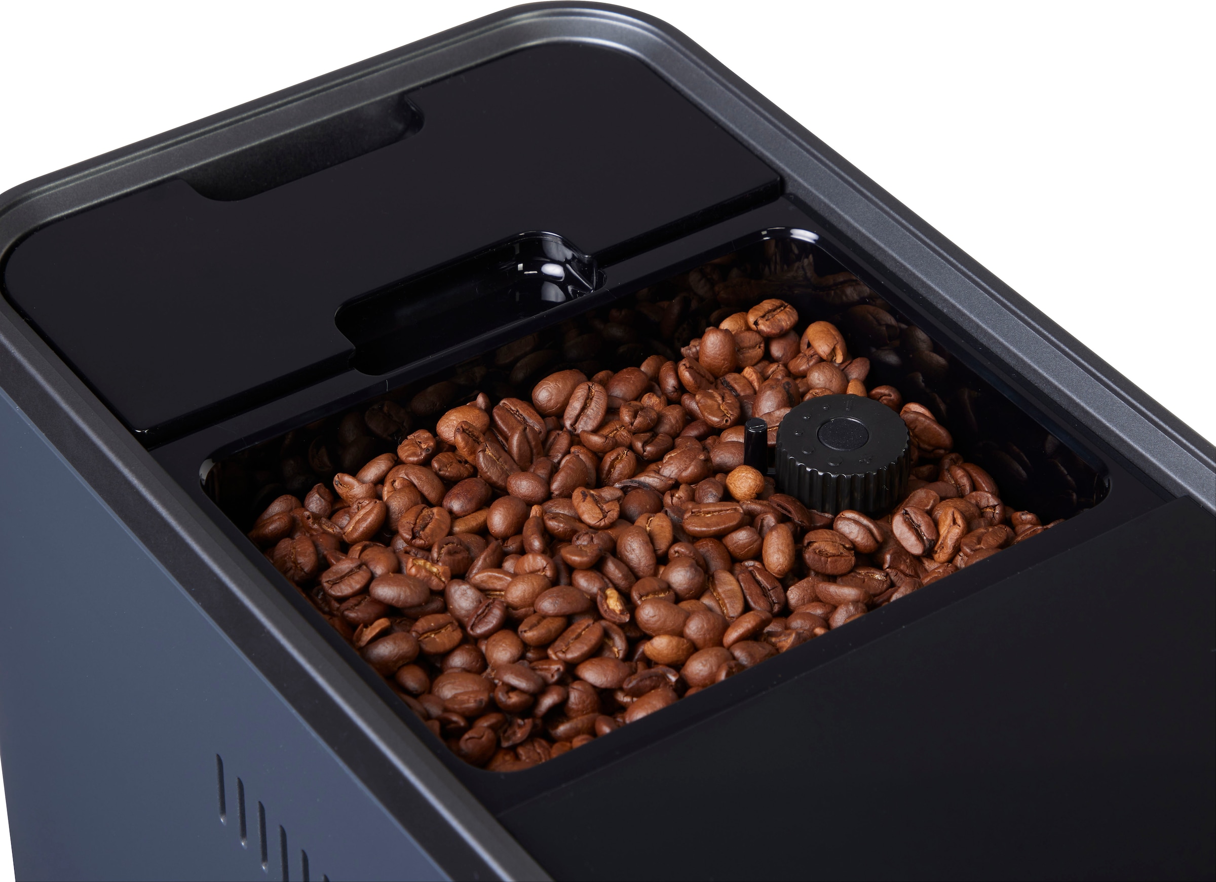 Hanseatic Kaffeevollautomat »HACM121470ST«, magnetisch, abnehmbare Tassenabstellfläche, zwei separate Milchtanks