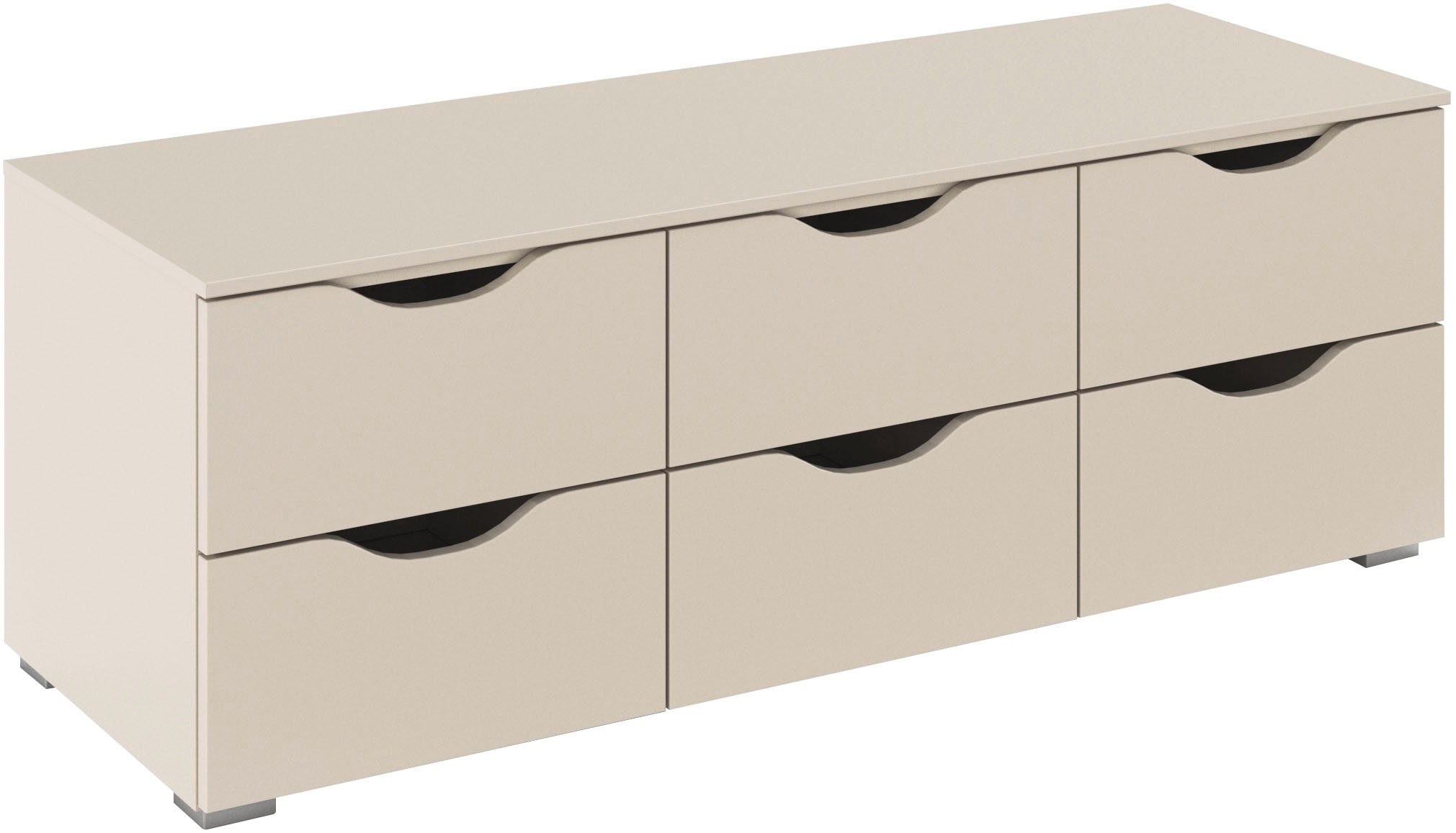 RAUCH TV-Board »Lowboard TV-Schrank TV-Schrank Landhausstil MARLENE« Breite 120 cm, mit 6 geräumigen Schubladen und Soft-Close-Funktion MADE IN...
