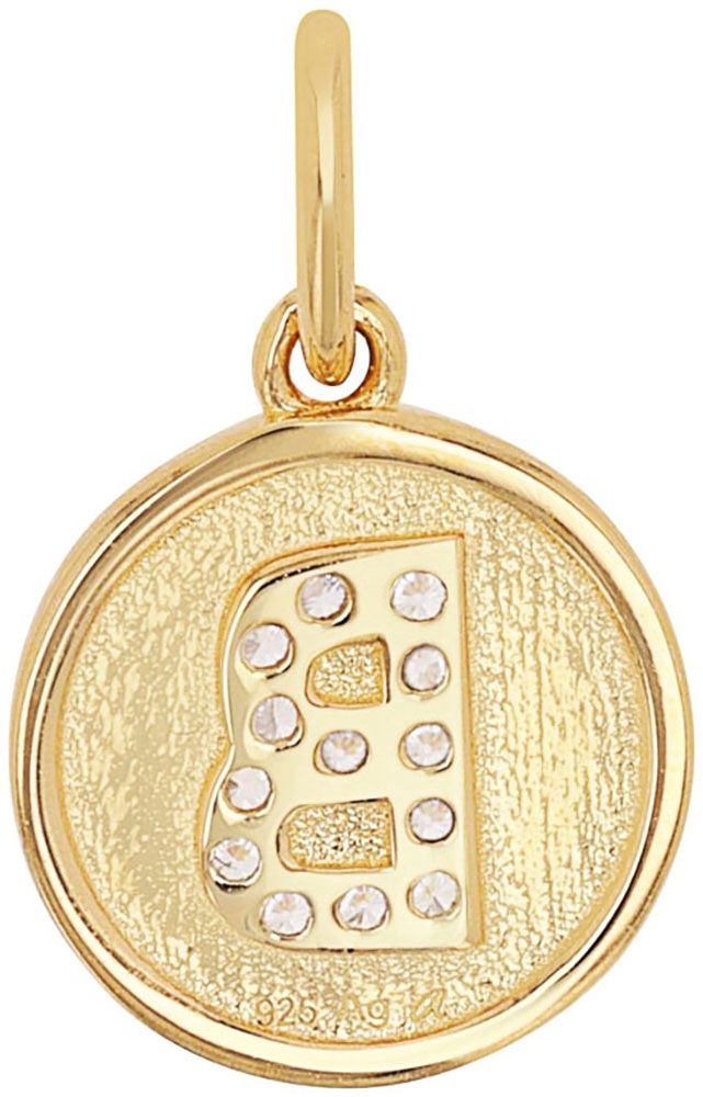 Amor Buchstabenanhänger »A-Z« ()  mit Zirkonia (synth.)