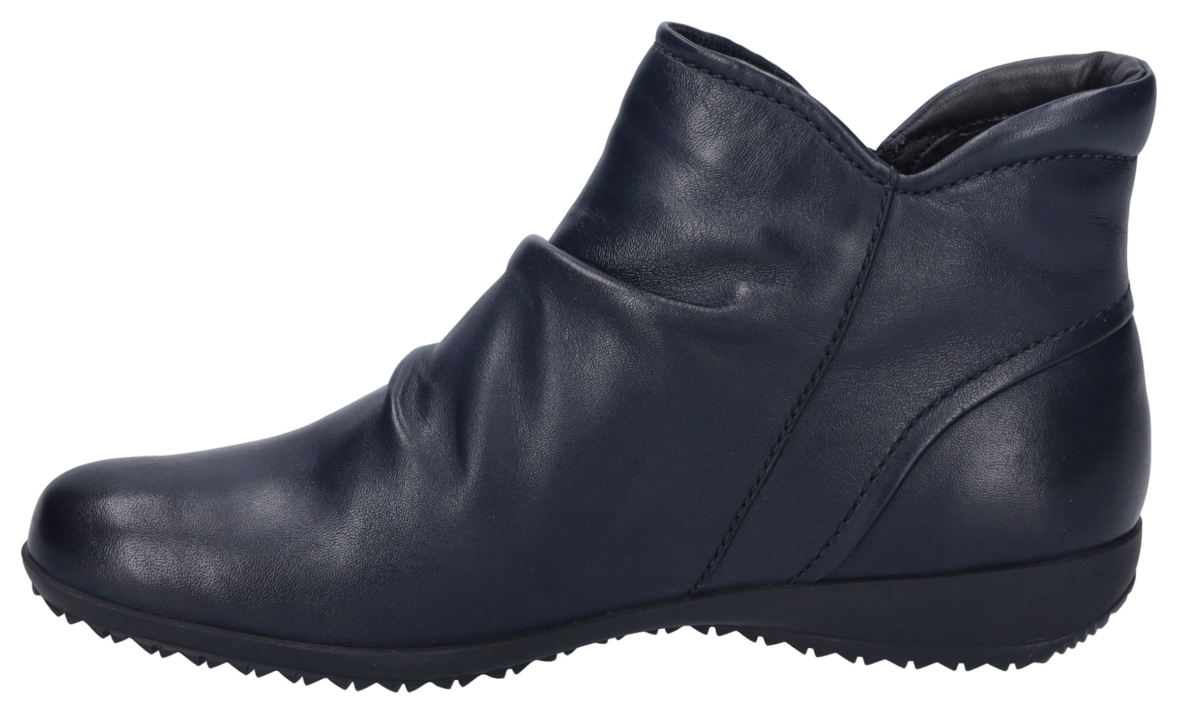 Josef Seibel Schlupfboots »Naly 41«, Stiefelette, Komfortschuh mit gerafftem Schaft