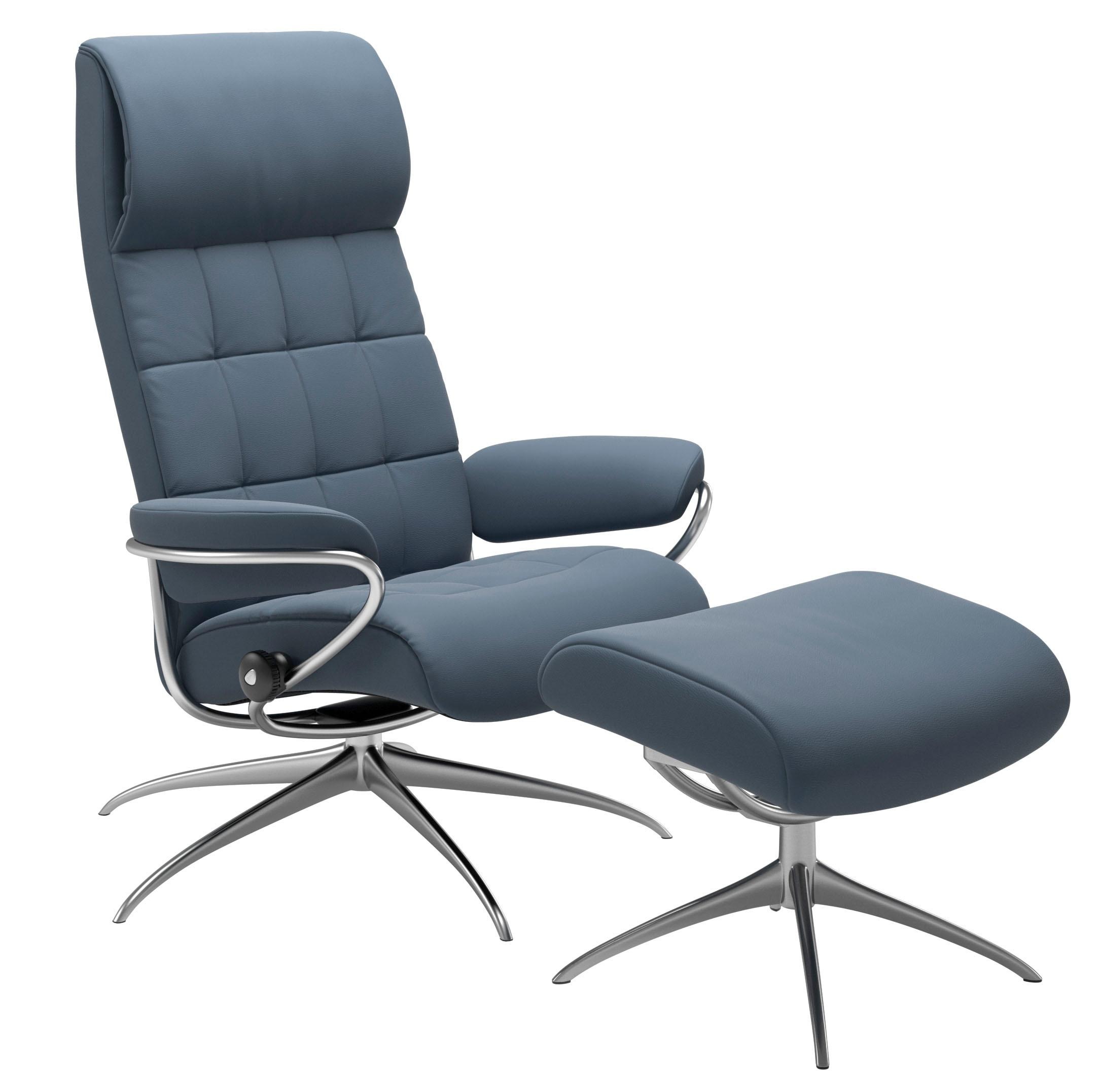 Stressless "London" Set, Relaxsessel mit Hocker, mit Hocker, High Back, mit günstig online kaufen