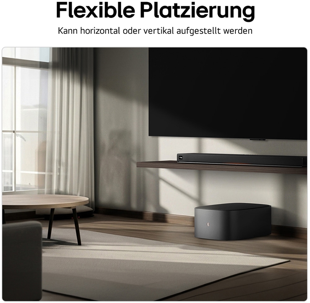 LG Lautsprecher »Sound Suite M7 (Satellit)« (Bluetooth | WLAN App-Steuerung | Kabelose TV-Verbindung 100 W)