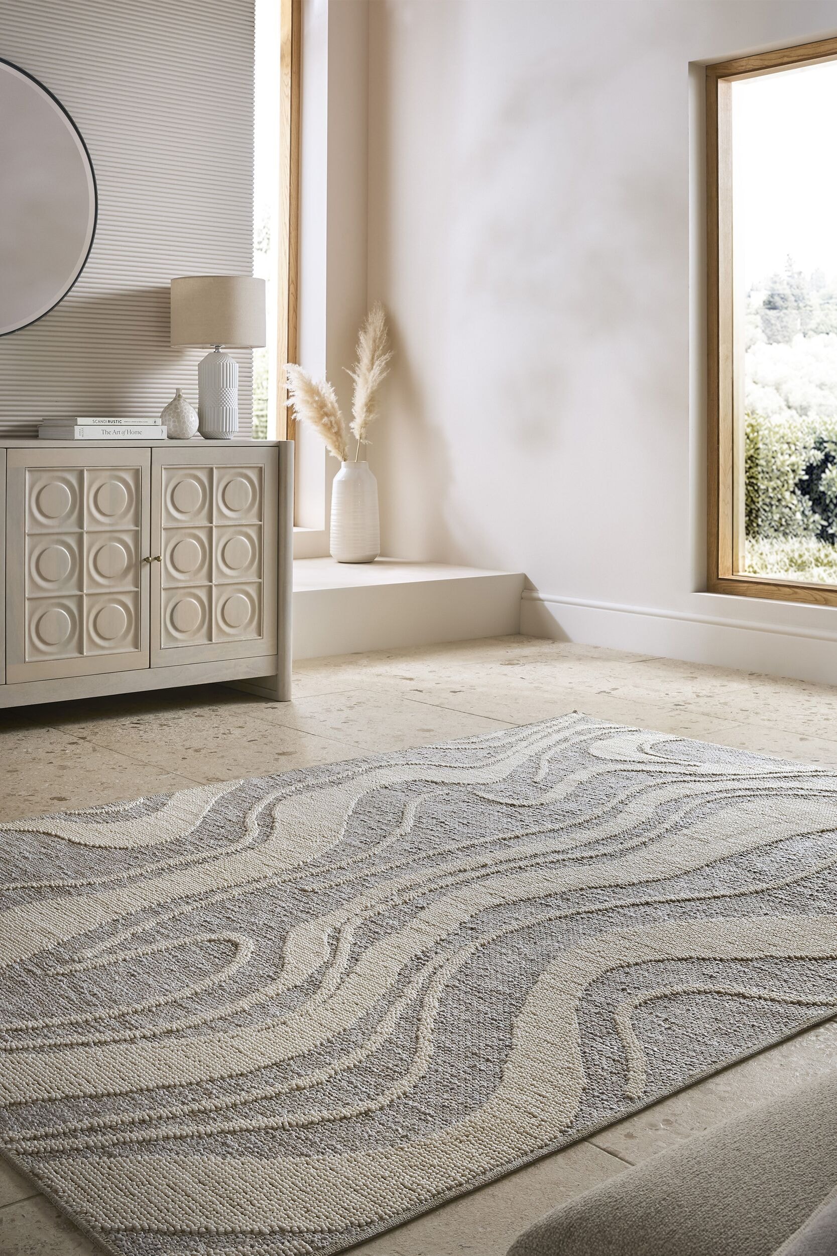 FLAIR RUGS Teppich »Calder«, rechteckig, 9 mm Höhe, waschbar, aus recycelte günstig online kaufen