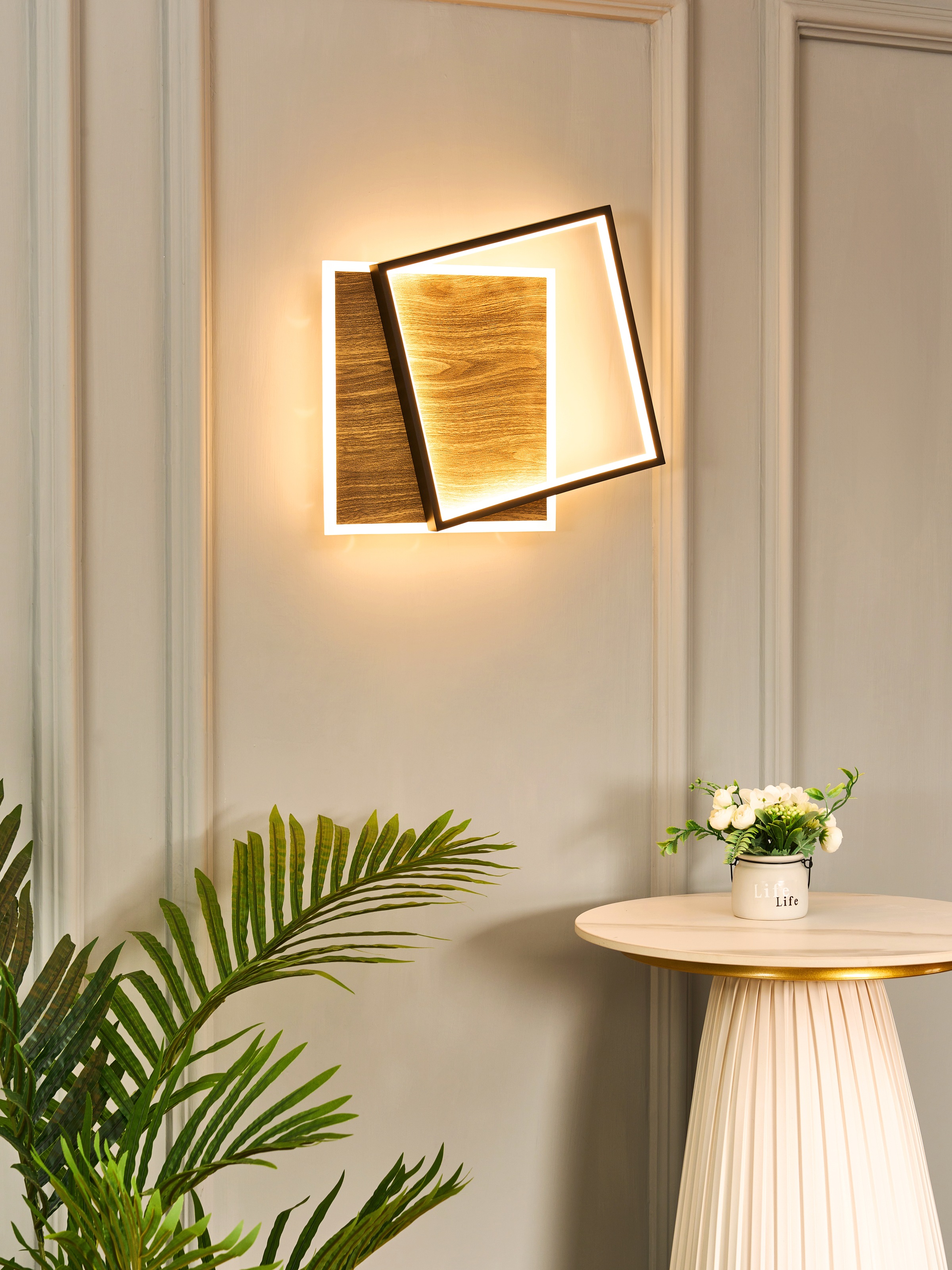 ECO-LIGHT LED Deckenleuchte »LED-Deckenleuchte OVEST«, 2 flammig, Leuchtmittel LED-Board | LED fest integriert