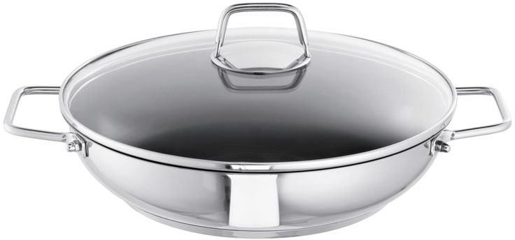 SCHULTE-UFER Schmorpfanne »Wega« Edelstahl 1 Stk. tlg. Induktion günstig online kaufen