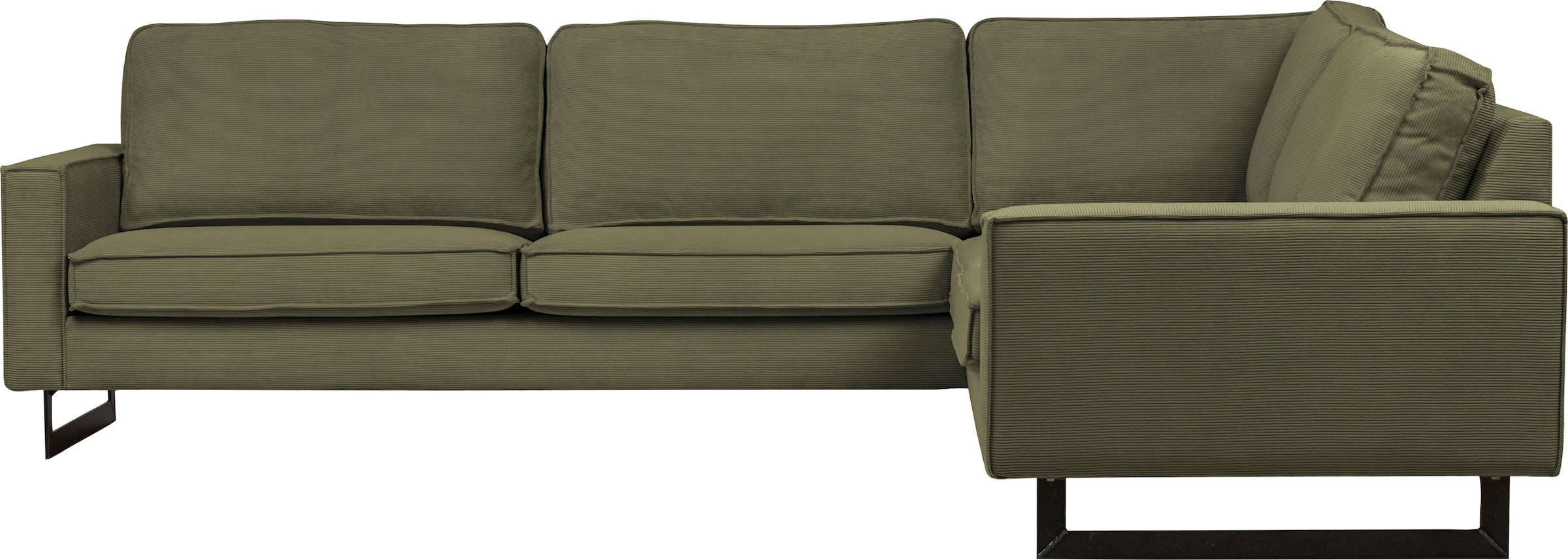 Places of Style Ecksofa »Pinto, 250/290 cm, langer Schenkel, XXL, Ottomane« günstig online kaufen