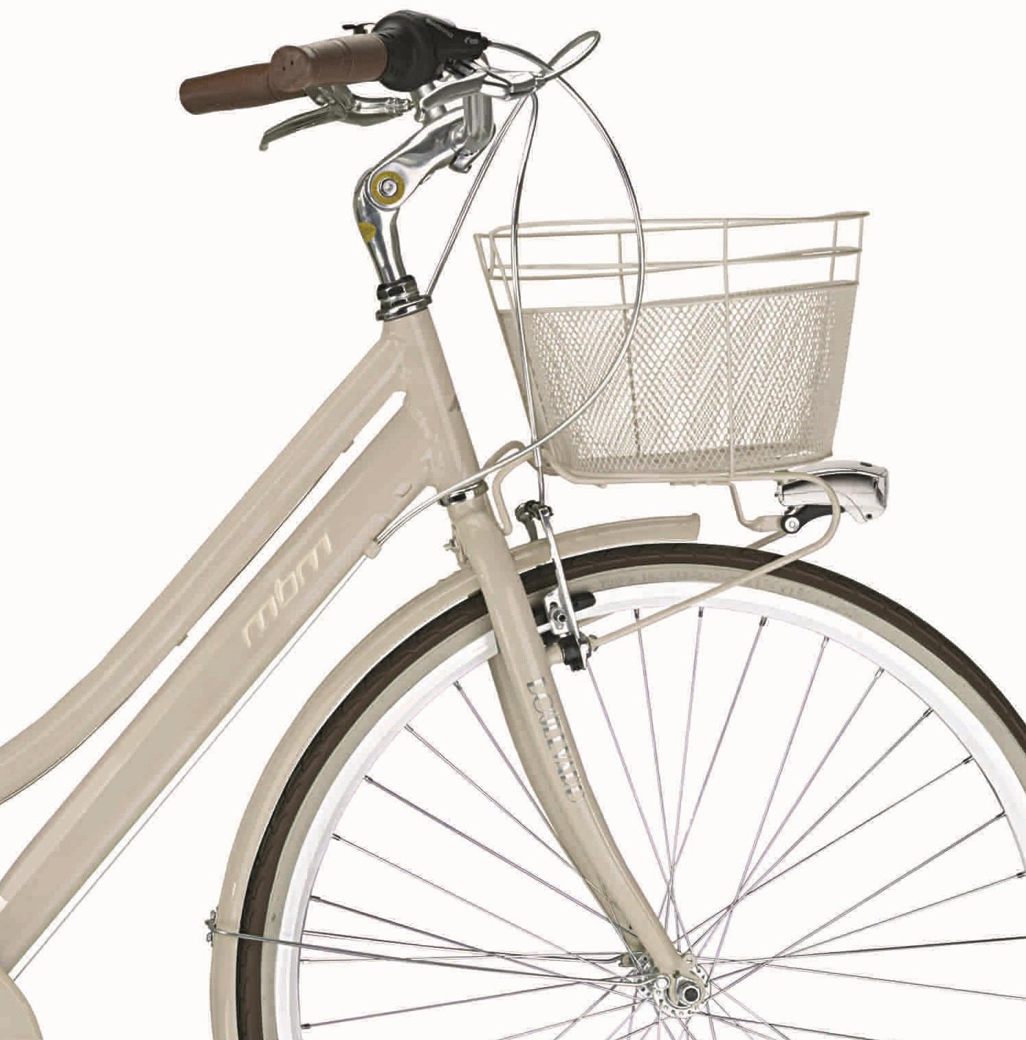 MBM Trekkingrad »New Boulevard«, 18 Gang, Shimano, TY300 Schaltwerk, Kettenschaltung, für Damen, Kettenschaltung