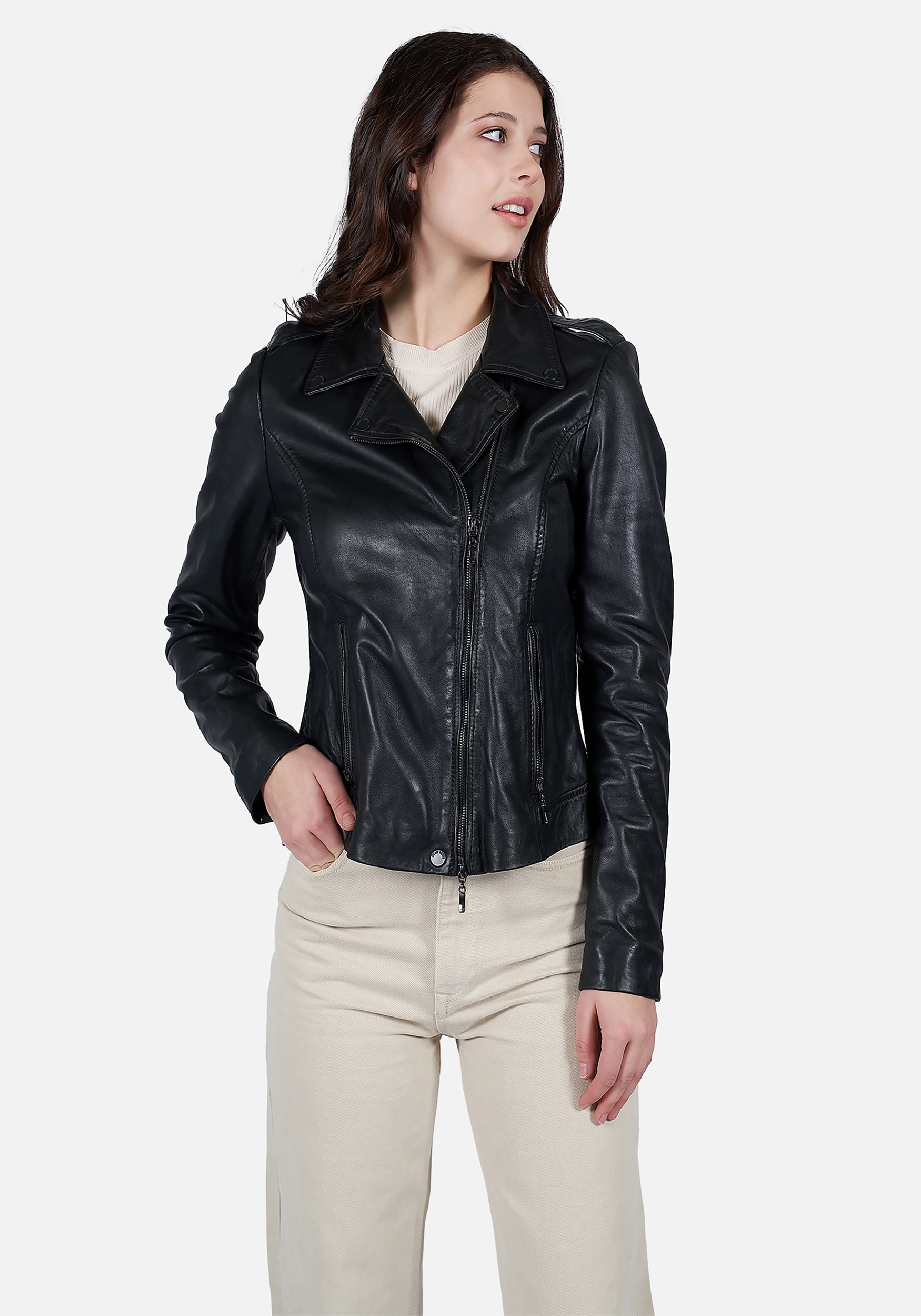 Freaky Nation Lederjacke »Eliza-FN«