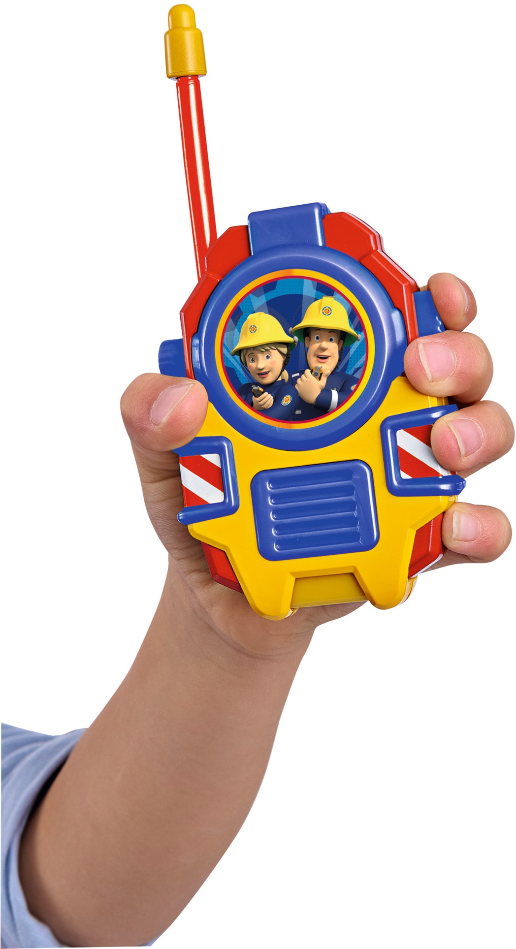 SIMBA Spielzeug-Schutzweste »Feuerwehrmann Sam, Feuerwehr Rettungsset«, (Set, 3 tlg.), mit Taschenlampe und Walkie-Talkie