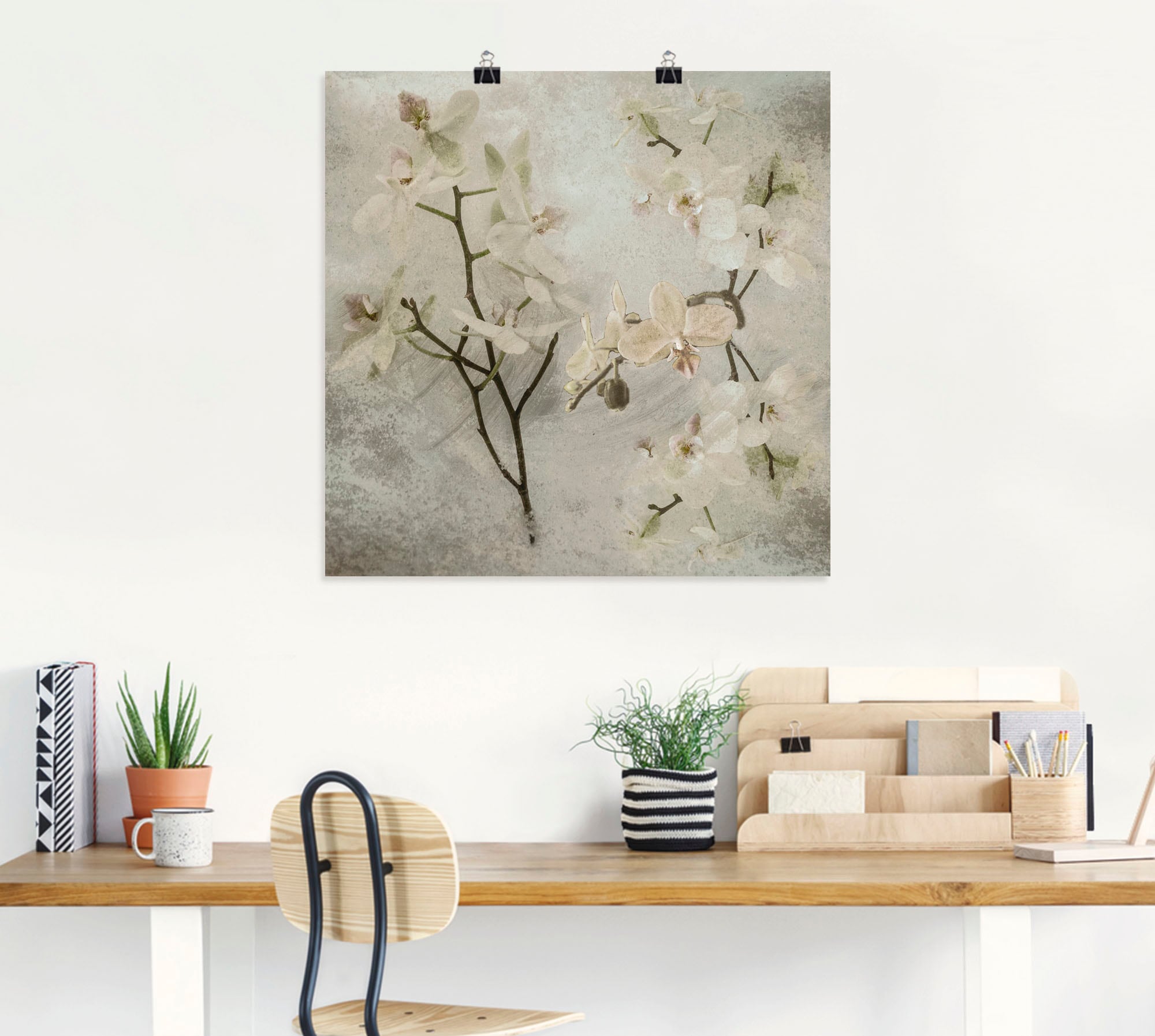 Artland Wandbild »Orchideen«, Blumen, (1 St.), als Leinwandbild, Poster, Wa günstig online kaufen