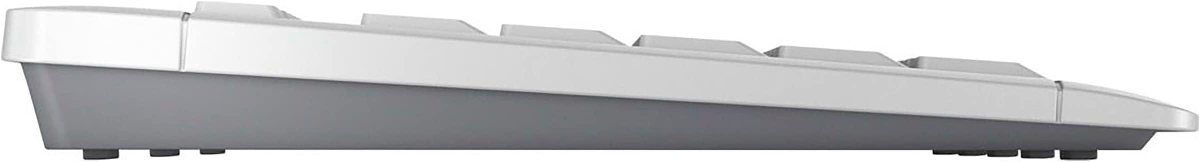 Cherry Tastatur »CHERRY STREAM DESKTOP COMFORT« (Anpassbare Höhe | Multimedia-Tasten | Windows-Sperrtaste | Ziffernblock)