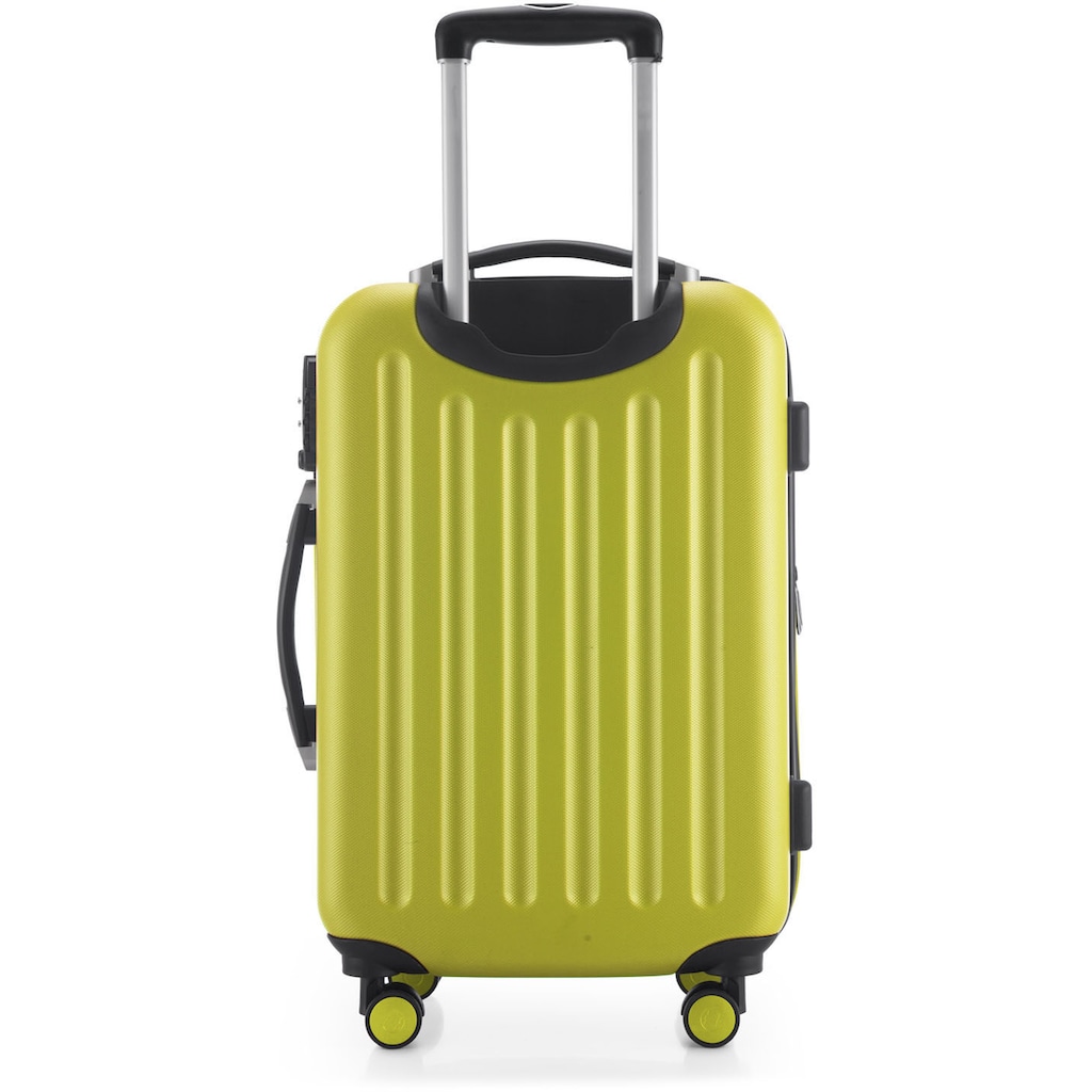 Hauptstadtkoffer Hartschalen-Trolley »Spree, 55 cm, farn«, 4 Rollen