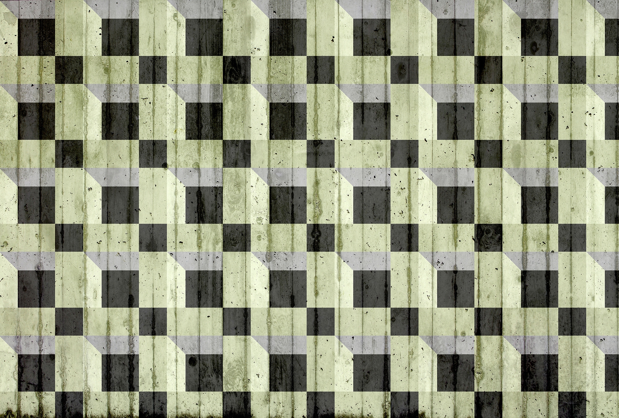 Architects Paper Fototapete »Atelier 47 Squares 3D 3« 3D-Optik glatt Vlies, günstig online kaufen