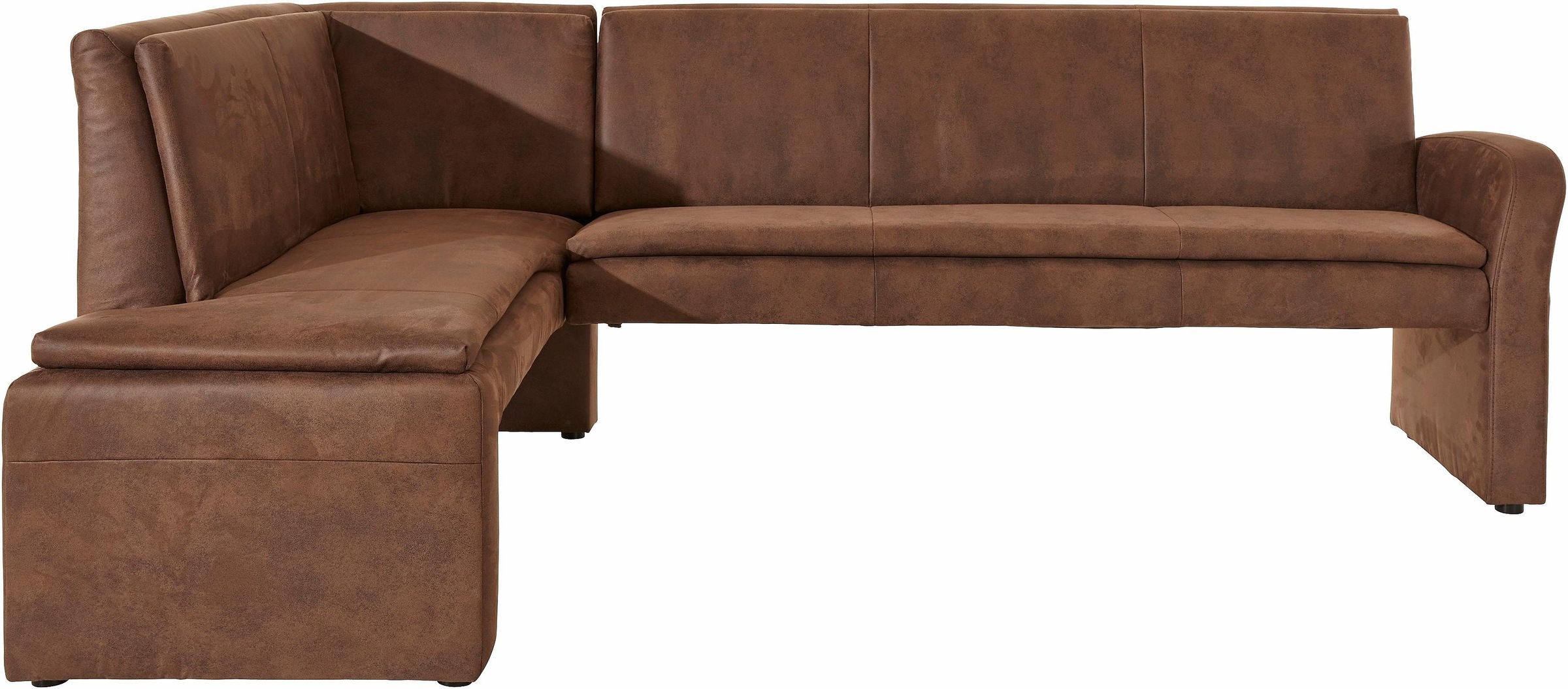 exxpo - sofa fashion Eckbank »Cortado, elegant und modern mit hohem Sitzkomfort«, hohe Bodenfreiheit, schöne Detailverarbeitung, wahlweise Lederbezug