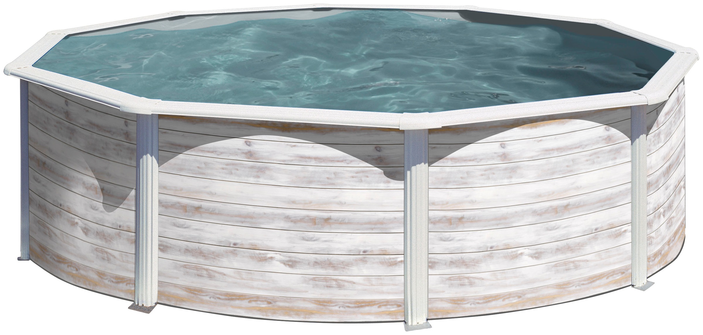 Gre Rundpool »Finlandia« Höhe 120 cm, in versch. Größen erhältlich